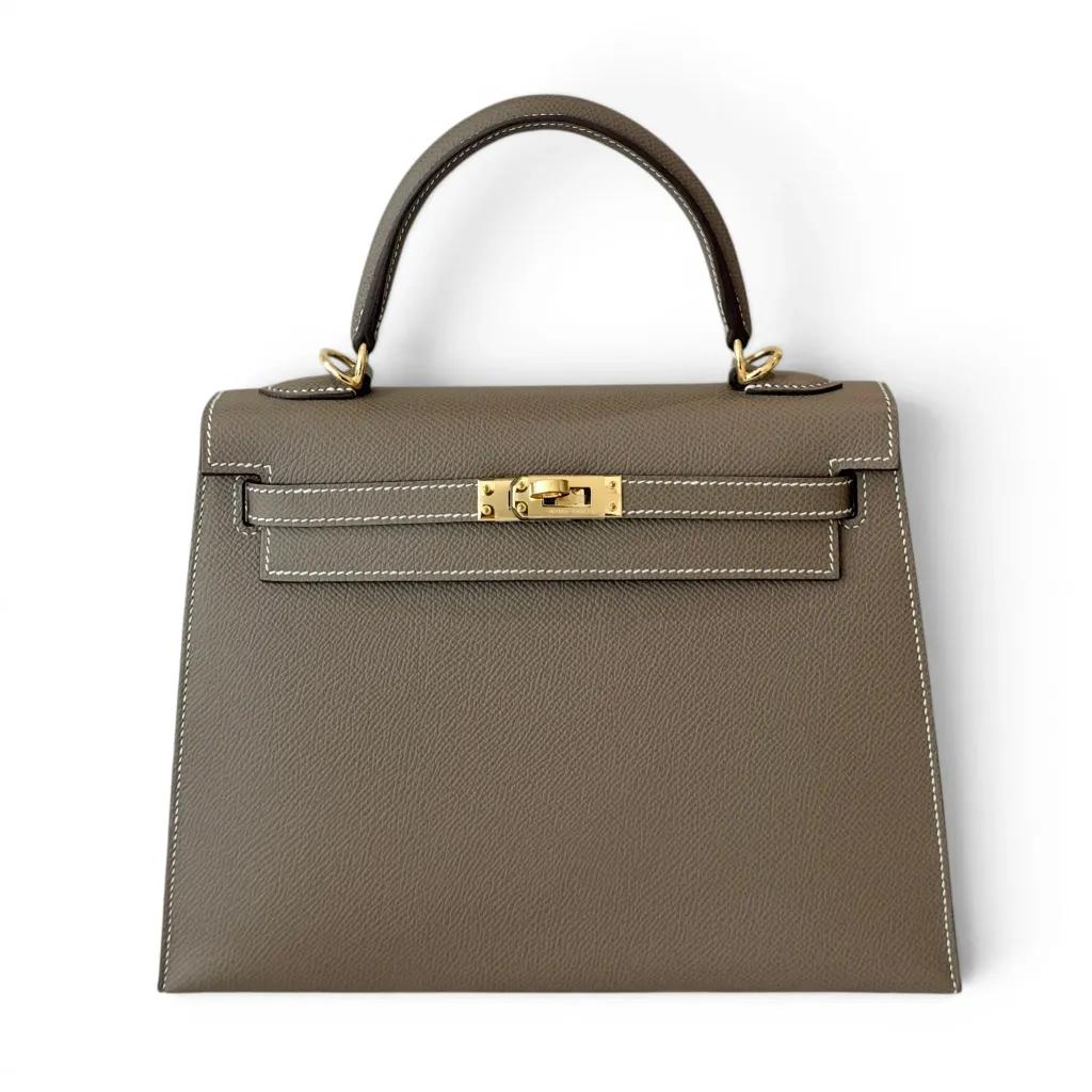Kelly 25 Sellier Etoupe (18)