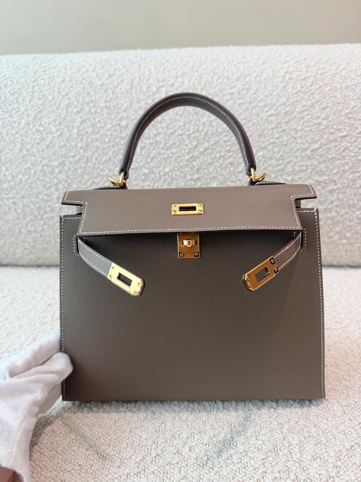 Kelly 25 Sellier Etoupe (18)