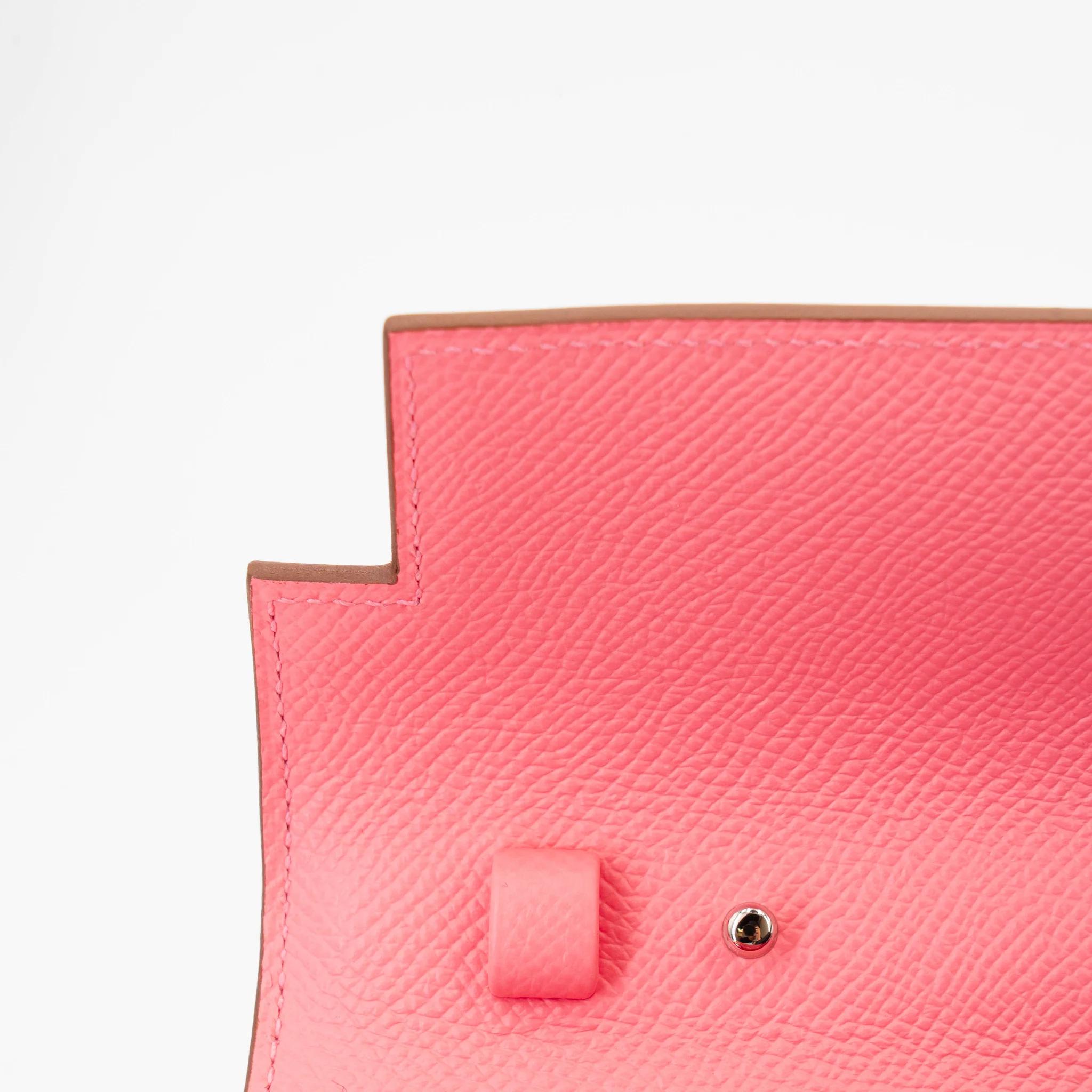 ランク NS 未使用品 HERMÈS エルメス ケリートゥーゴー ローズコンフェッティ (1Q) エプソン シルバー金具 Y刻印 (2020) - 15