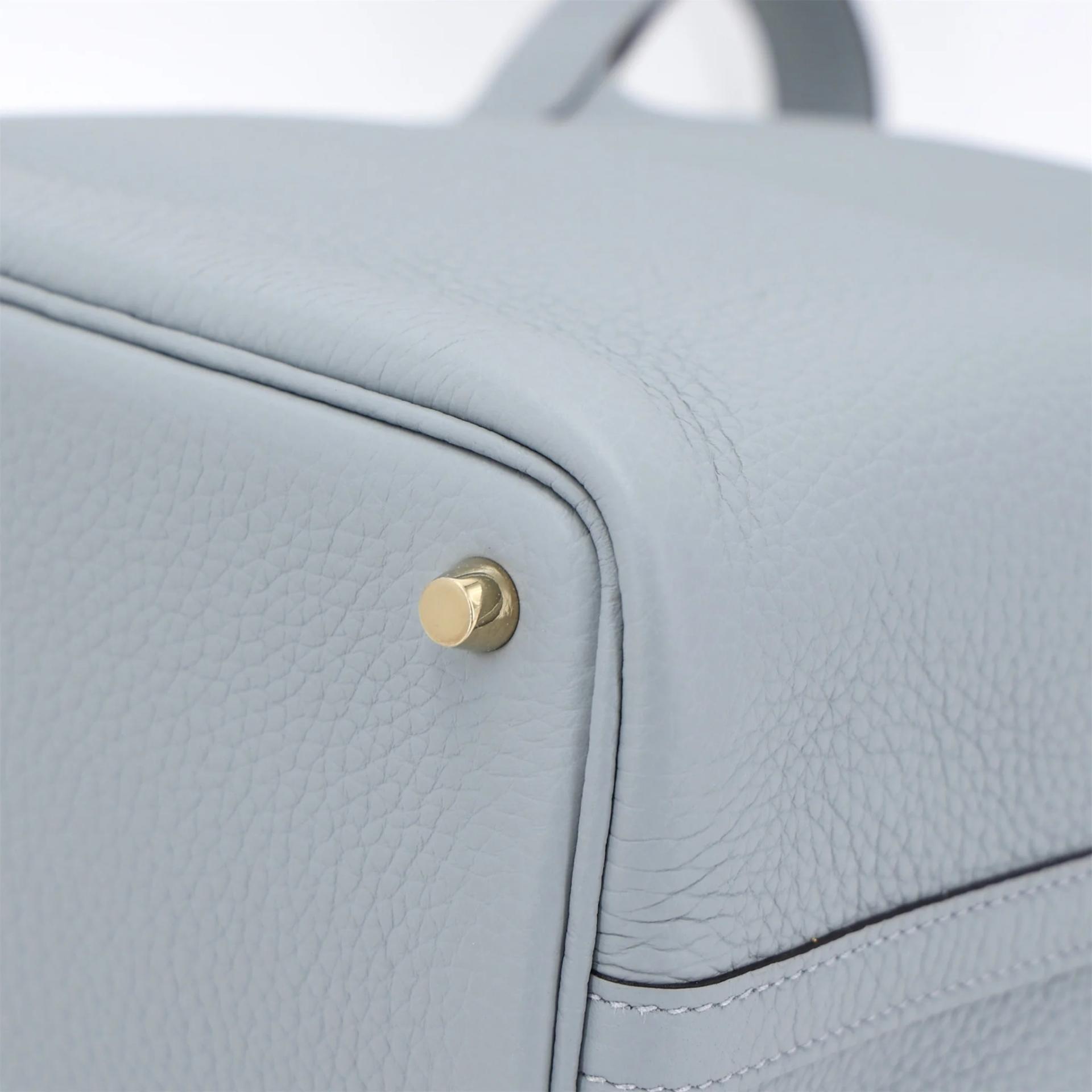 ランク N 新品 HERMÈS エルメス ピコタンロックPM グリパンタン (P0) トリヨン シャンパンゴールド金具 G刻印 (2026) - 10