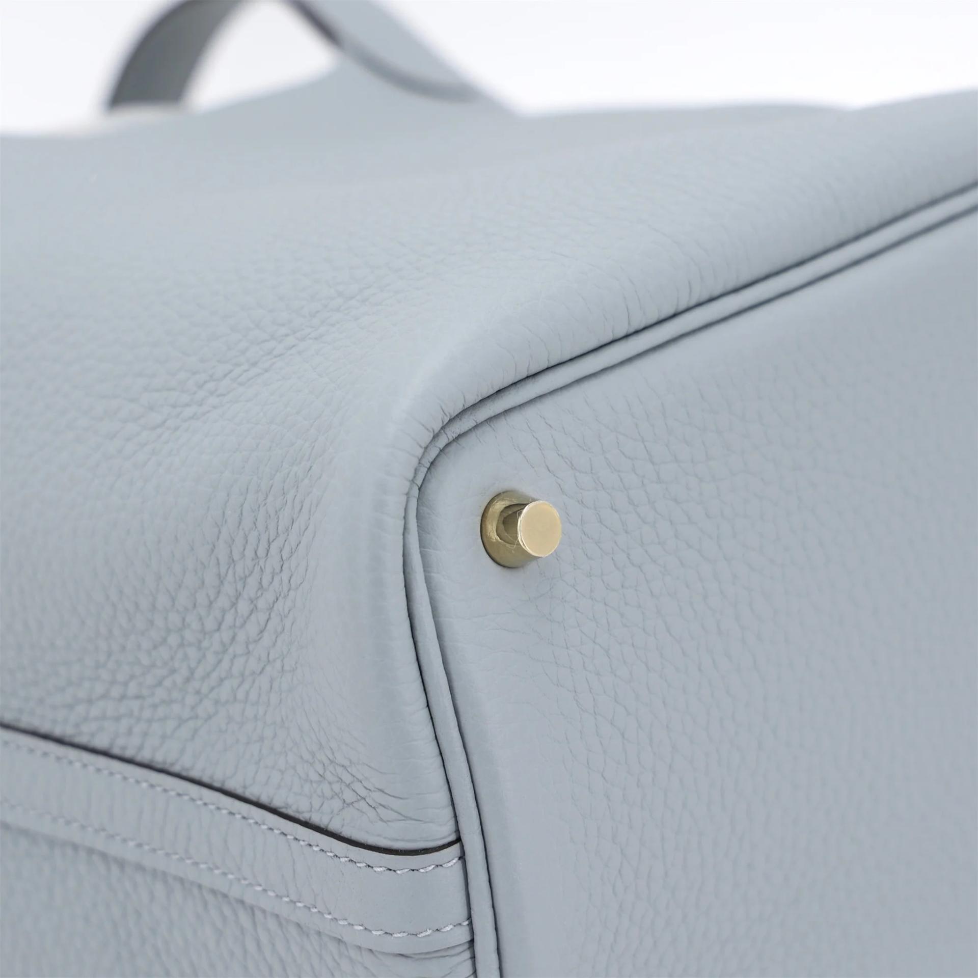 ランク N 新品 HERMÈS エルメス ピコタンロックPM グリパンタン (P0) トリヨン シャンパンゴールド金具 G刻印 (2026) - 7