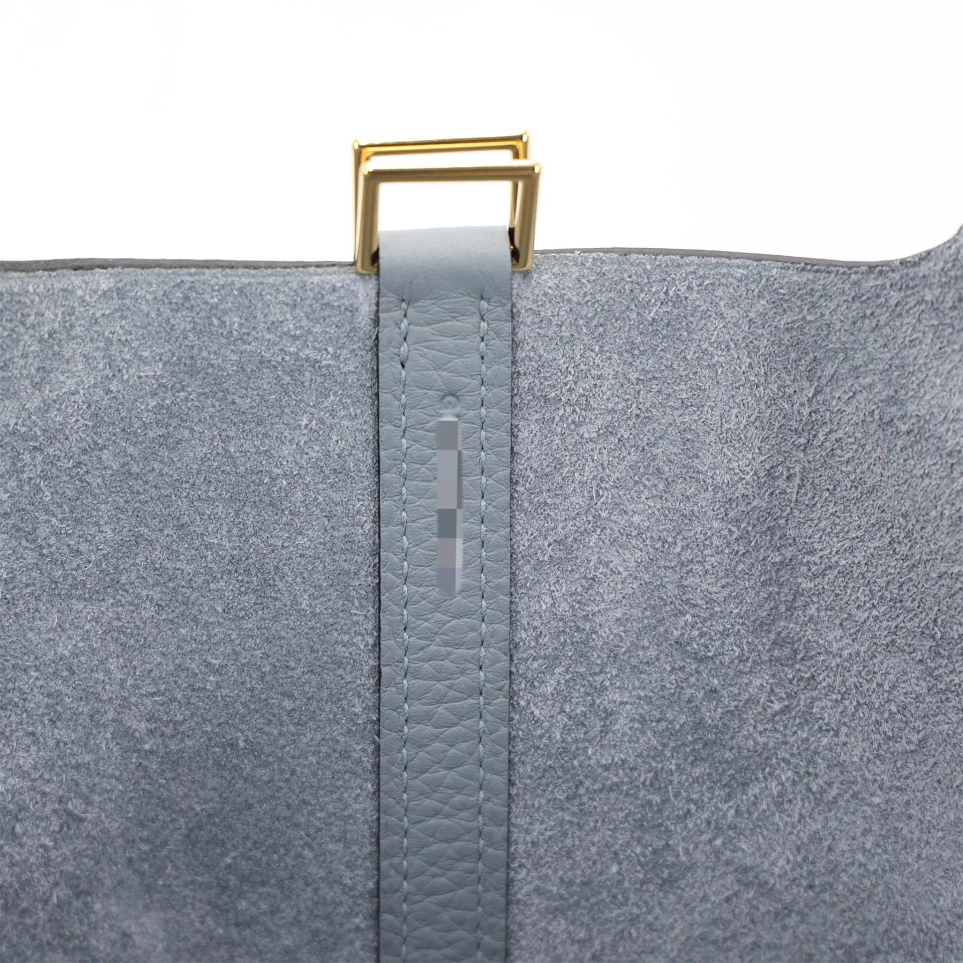 ランク N 新品 HERMÈS エルメス ピコタンロックPM グリパンタン (P0) トリヨン シャンパンゴールド金具 G刻印 (2026) - 14