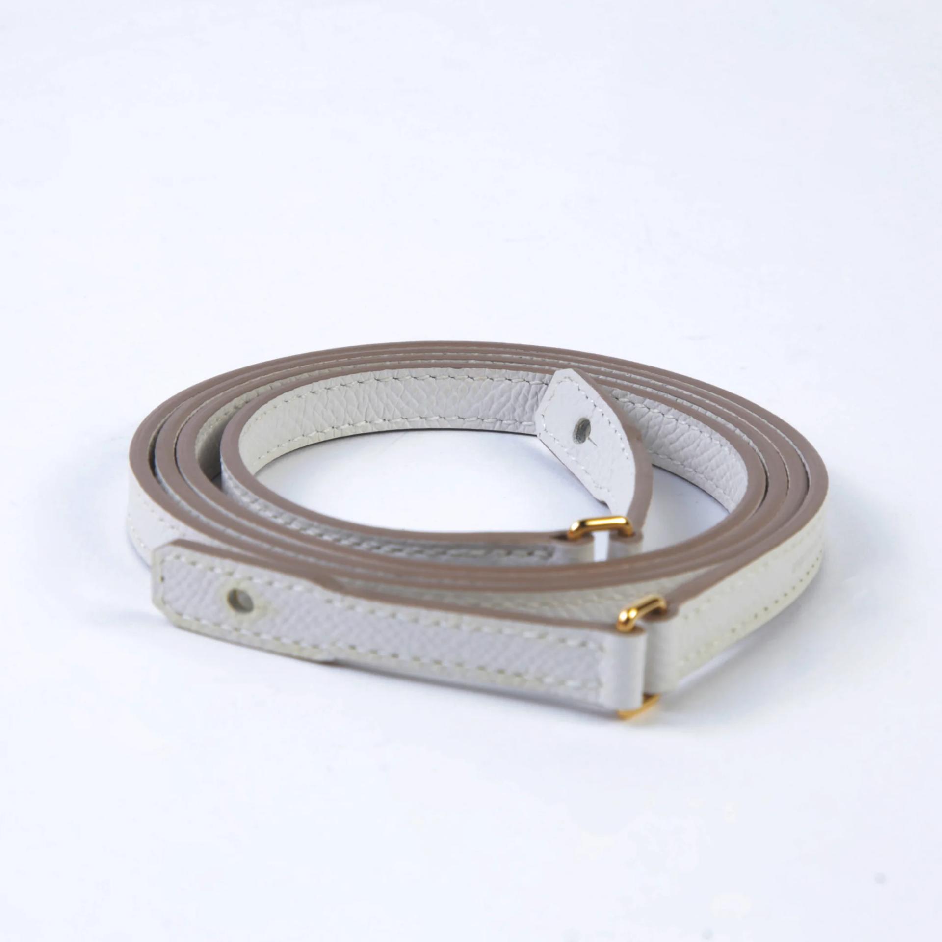 Very Good ( Rank A) HERMÈS Maillon To Go wallet Gris Pale (M4) Epsom Gold hardware B (2023) - 13