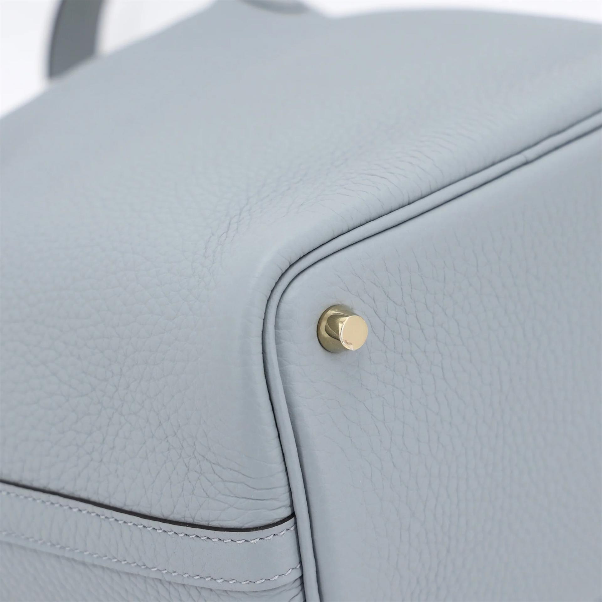 ランク N 新品 HERMÈS エルメス ピコタンロックPM グリパンタン (P0) トリヨン シャンパンゴールド金具 G刻印 (2026) - 9