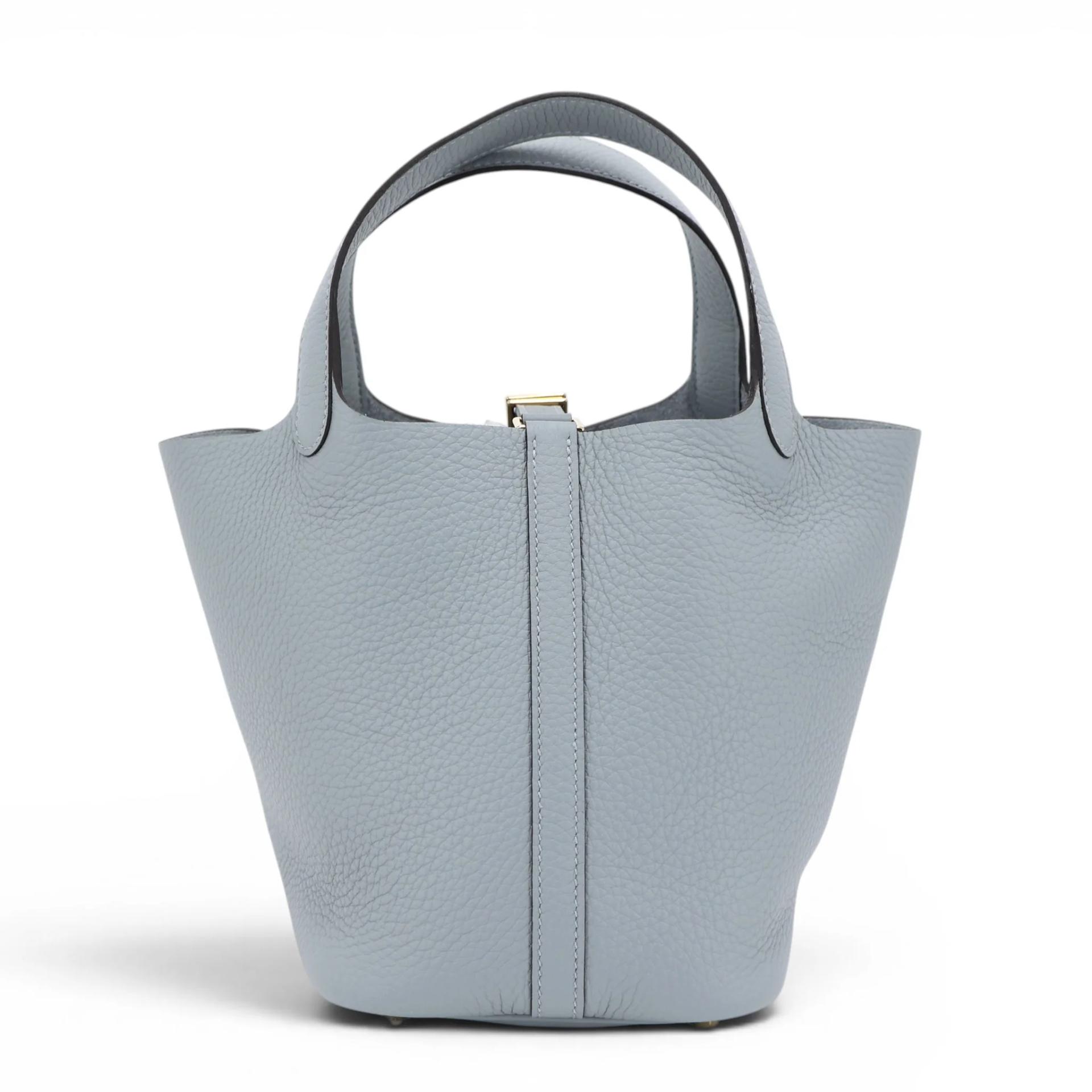 ランク N 新品 HERMÈS エルメス ピコタンロックPM グリパンタン (P0) トリヨン シャンパンゴールド金具 G刻印 (2026) - 2