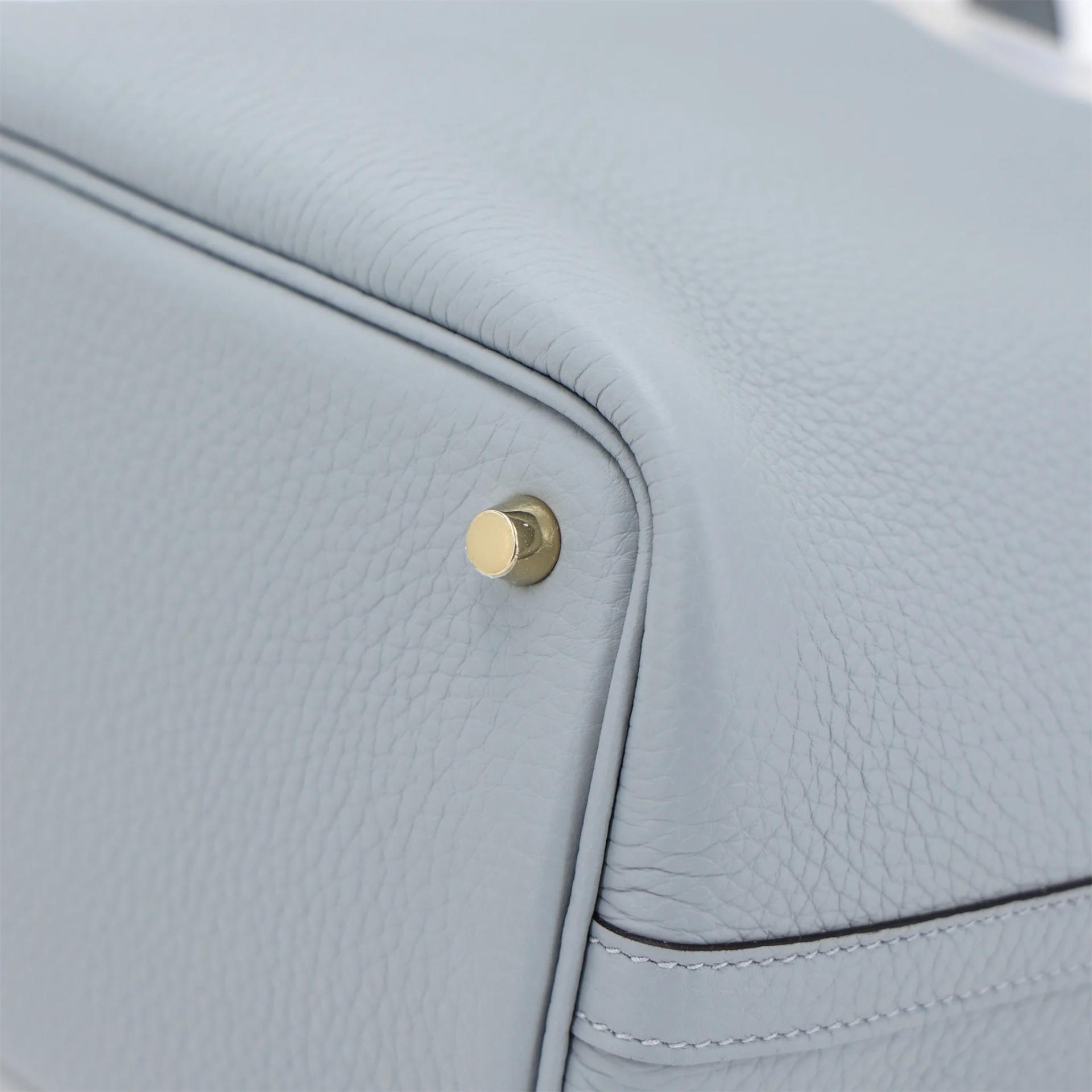 ランク N 新品 HERMÈS エルメス ピコタンロックPM グリパンタン (P0) トリヨン シャンパンゴールド金具 G刻印 (2026) - 8