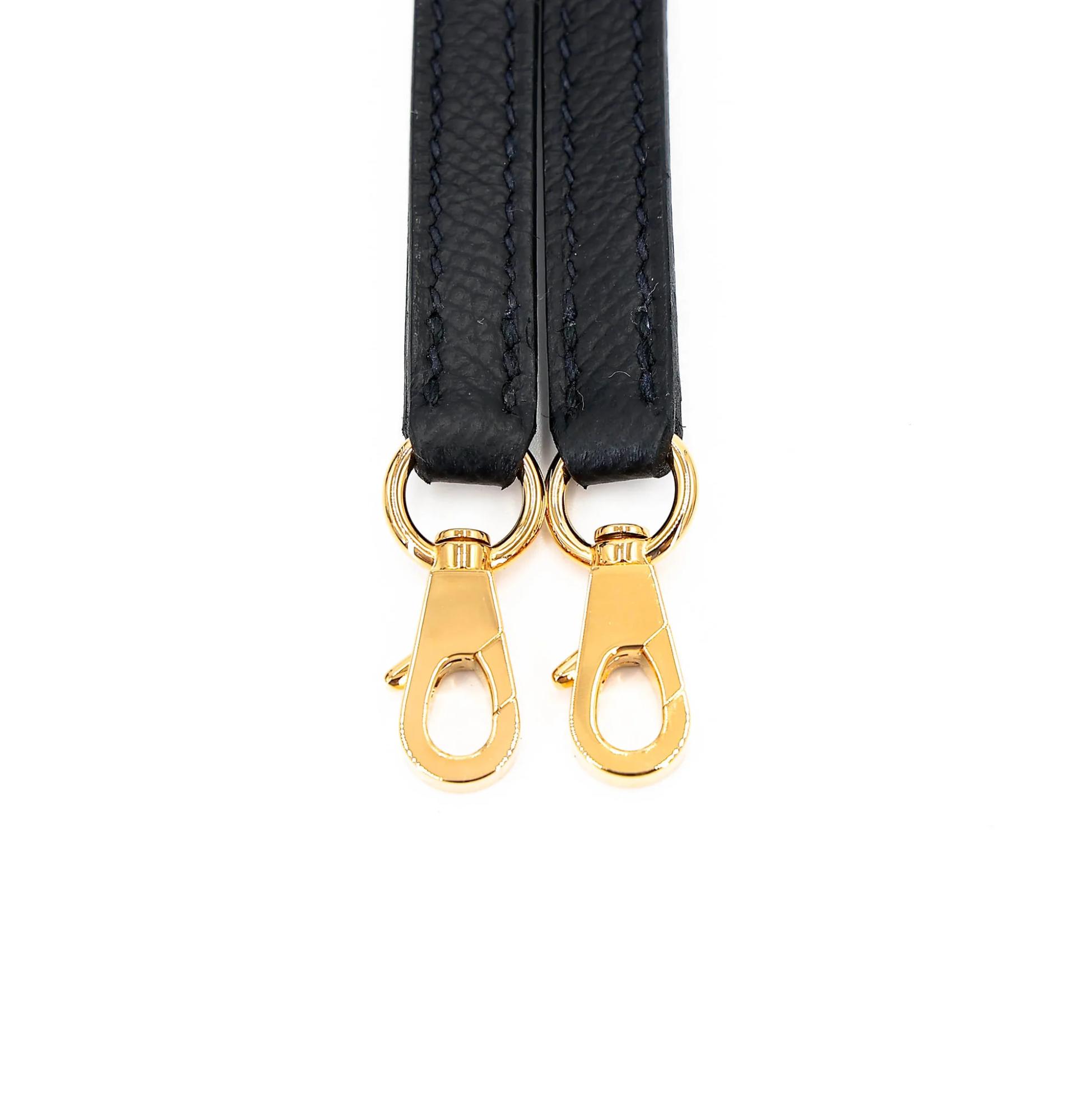 Unused ( Rank NS ) HERMÈS Mini Kelly II Noir (89) Epsom Gold hardware Y (2020) - 21