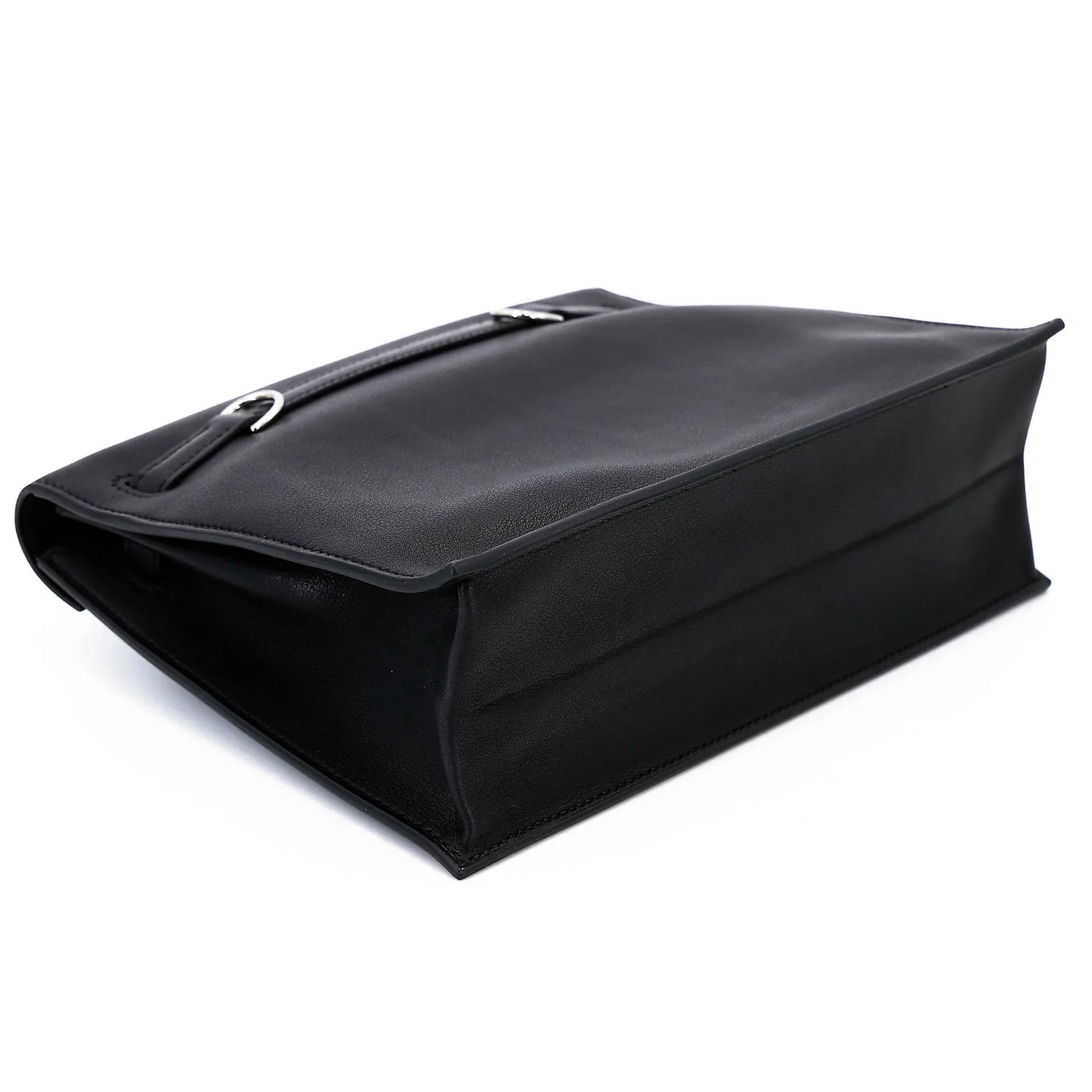 Brand New ( Rank N ) HERMÈS Kelly Danse Noir (89) Volupto calfskin Palladium hardware G (2026) - 6