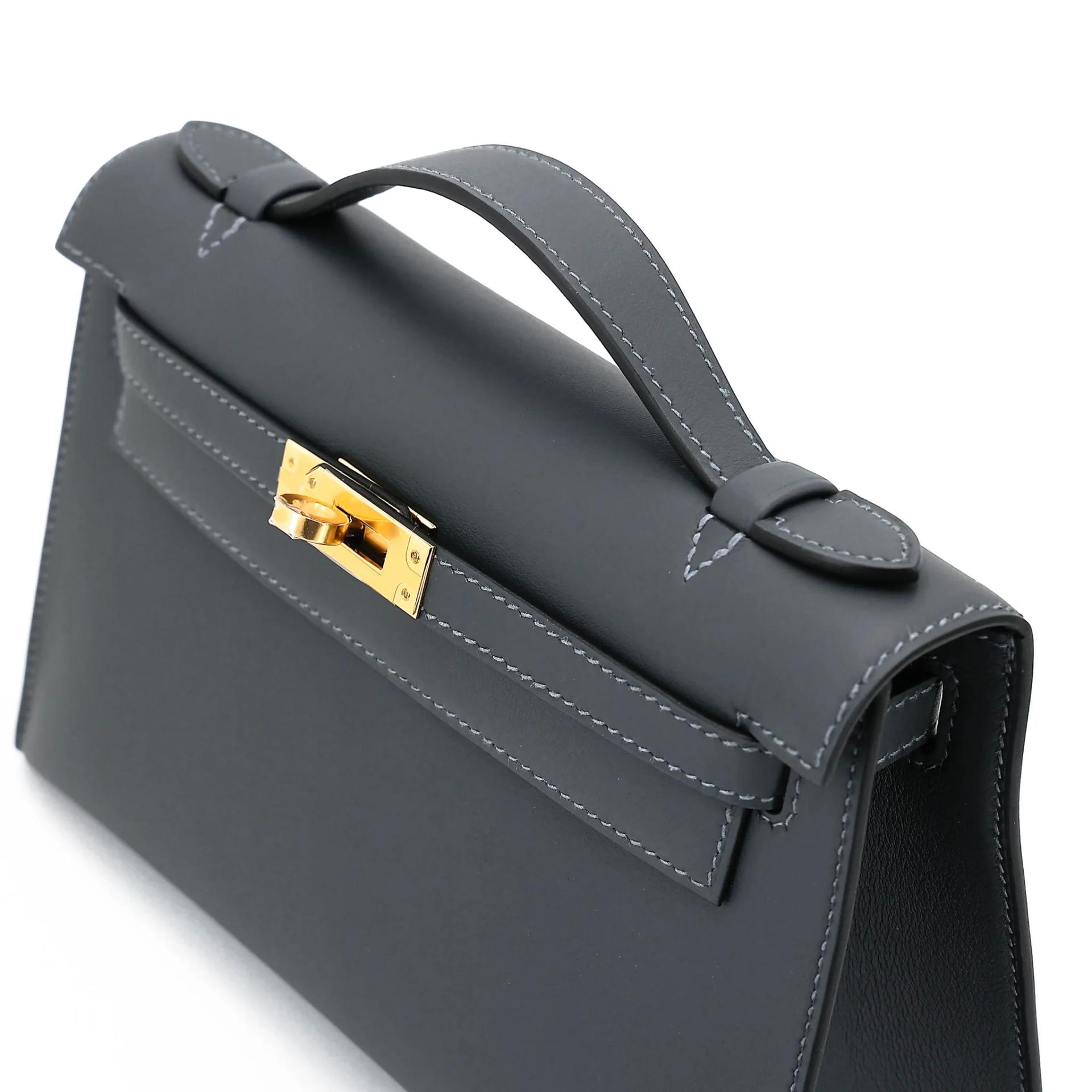 Kelly Pochette Gris misty (H0) | GINZA XIAOMA