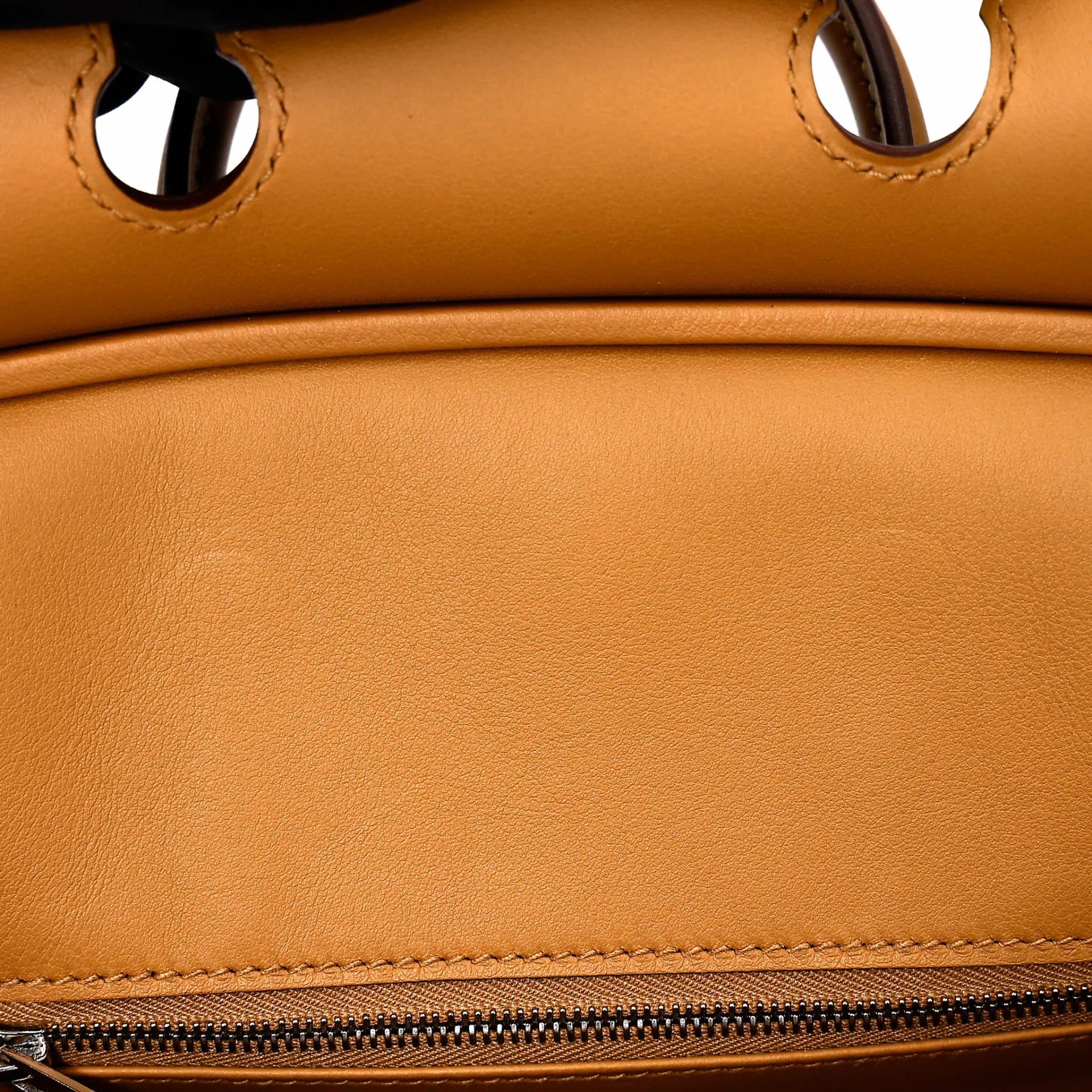 Very Good ( Rank A) HERMÈS Birkin 25 Sesame (2S) Swift Palladium hardware Y (2020) - 19