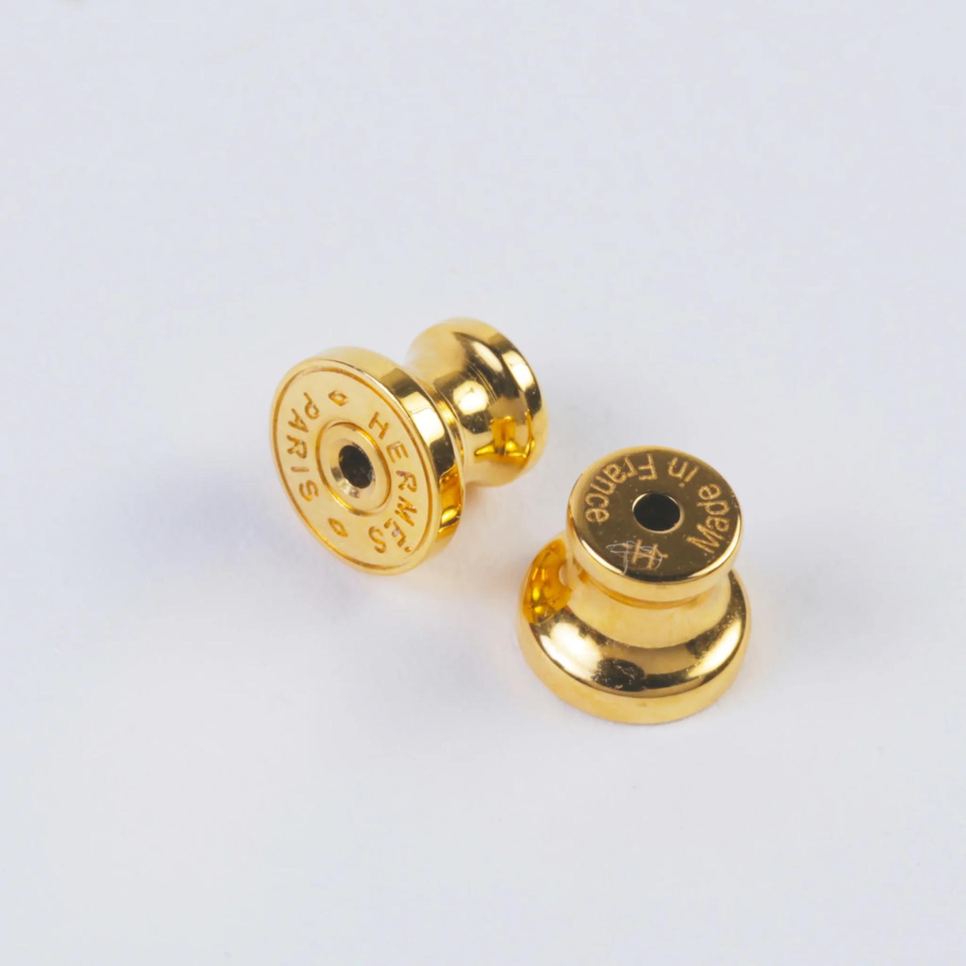 未使用保存品 HERMÈS 爱马仕 Cheval earrings 多拼色 其他 金扣 - 3