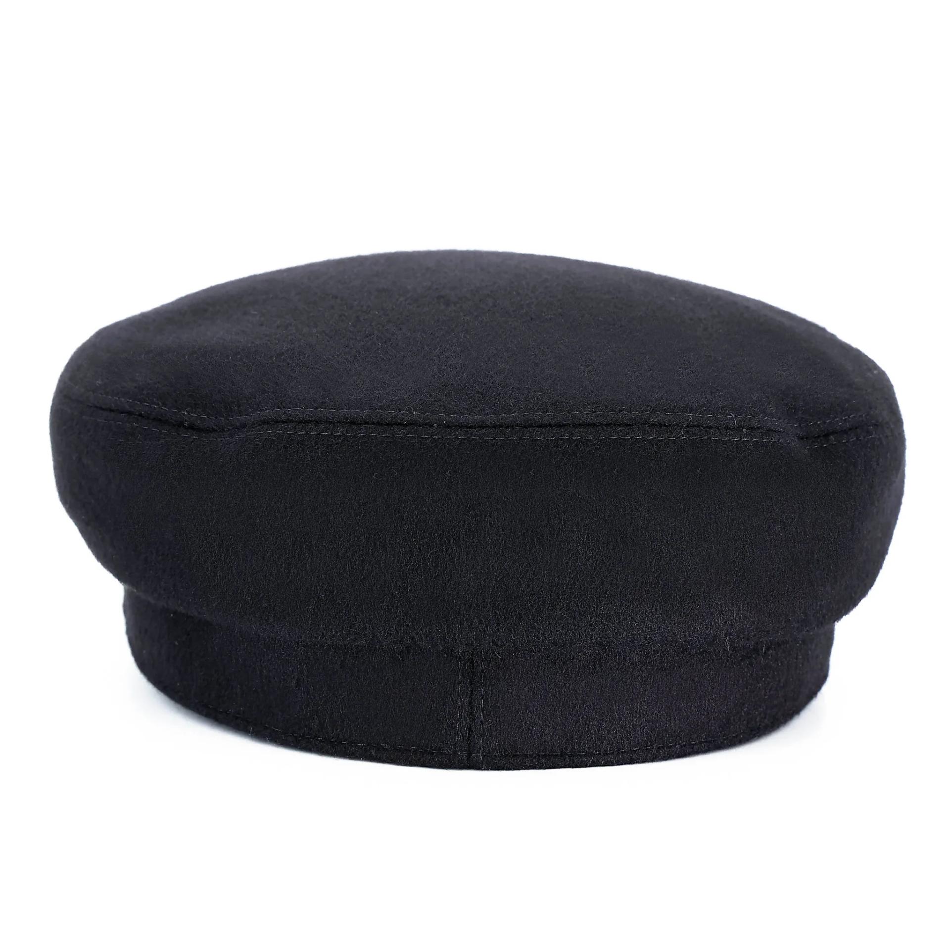 Deauville Cashmere Cap / Casquette Black