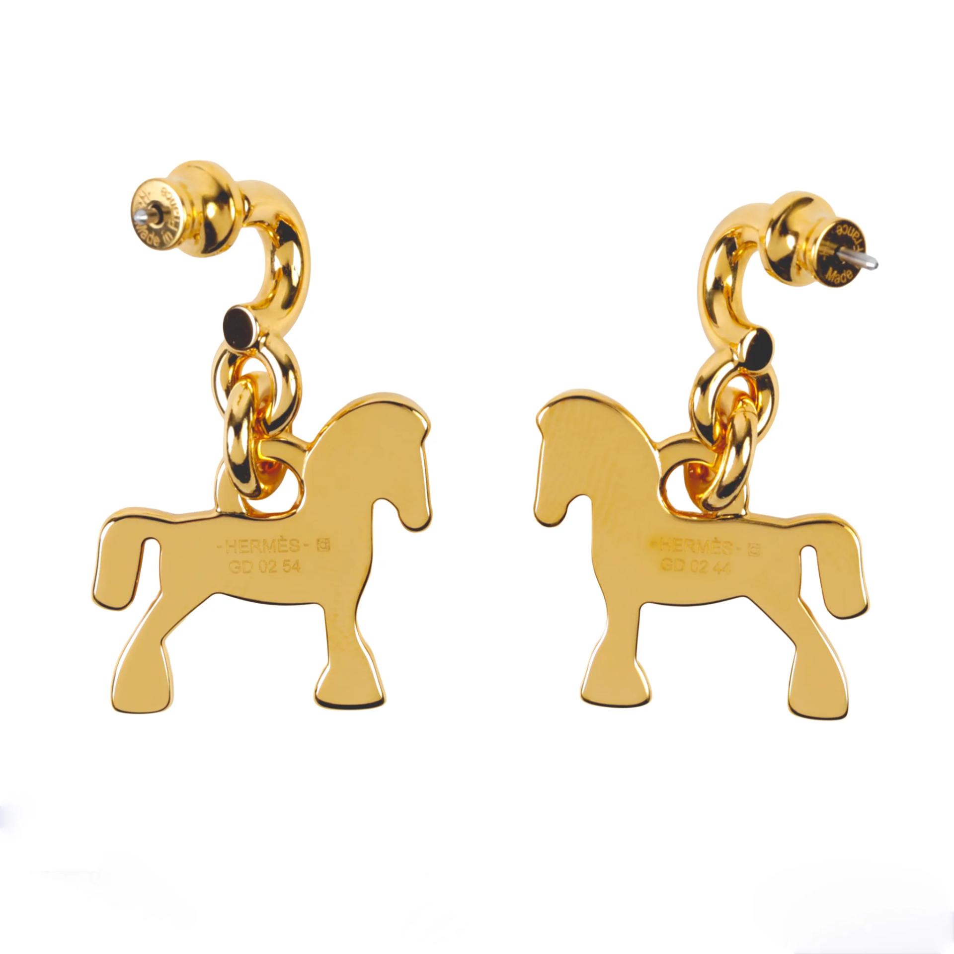 Cheval earrings 多拼色