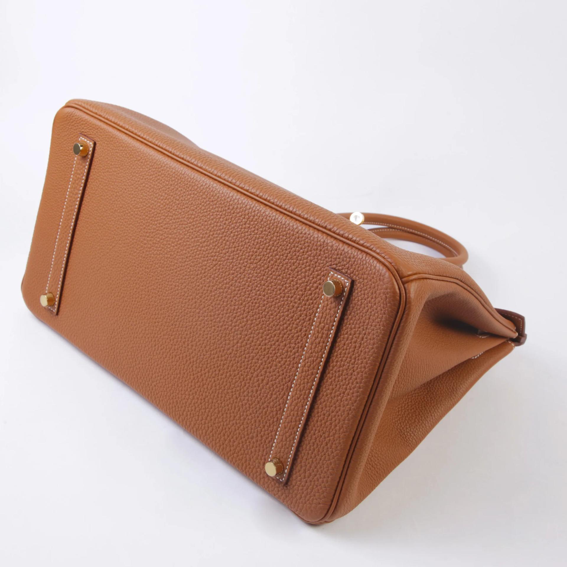 Brand New ( Rank N ) HERMÈS Birkin 35 Gold (37) Togo Gold hardware G (2026) - 5