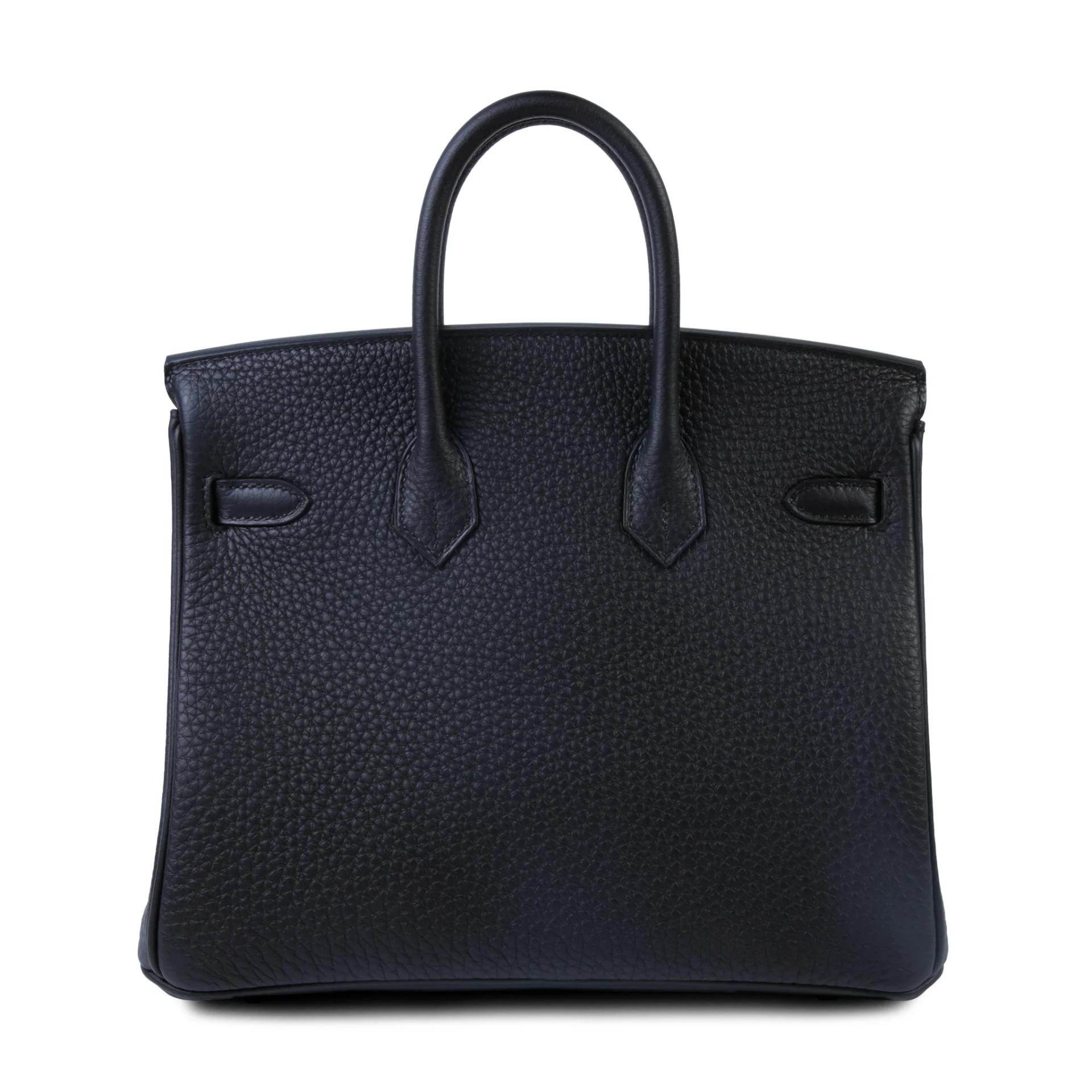 ランク N 新品 HERMÈS エルメス バーキン25 ブラック (89) トゴ シルバー金具 G刻印 (2026) - 2