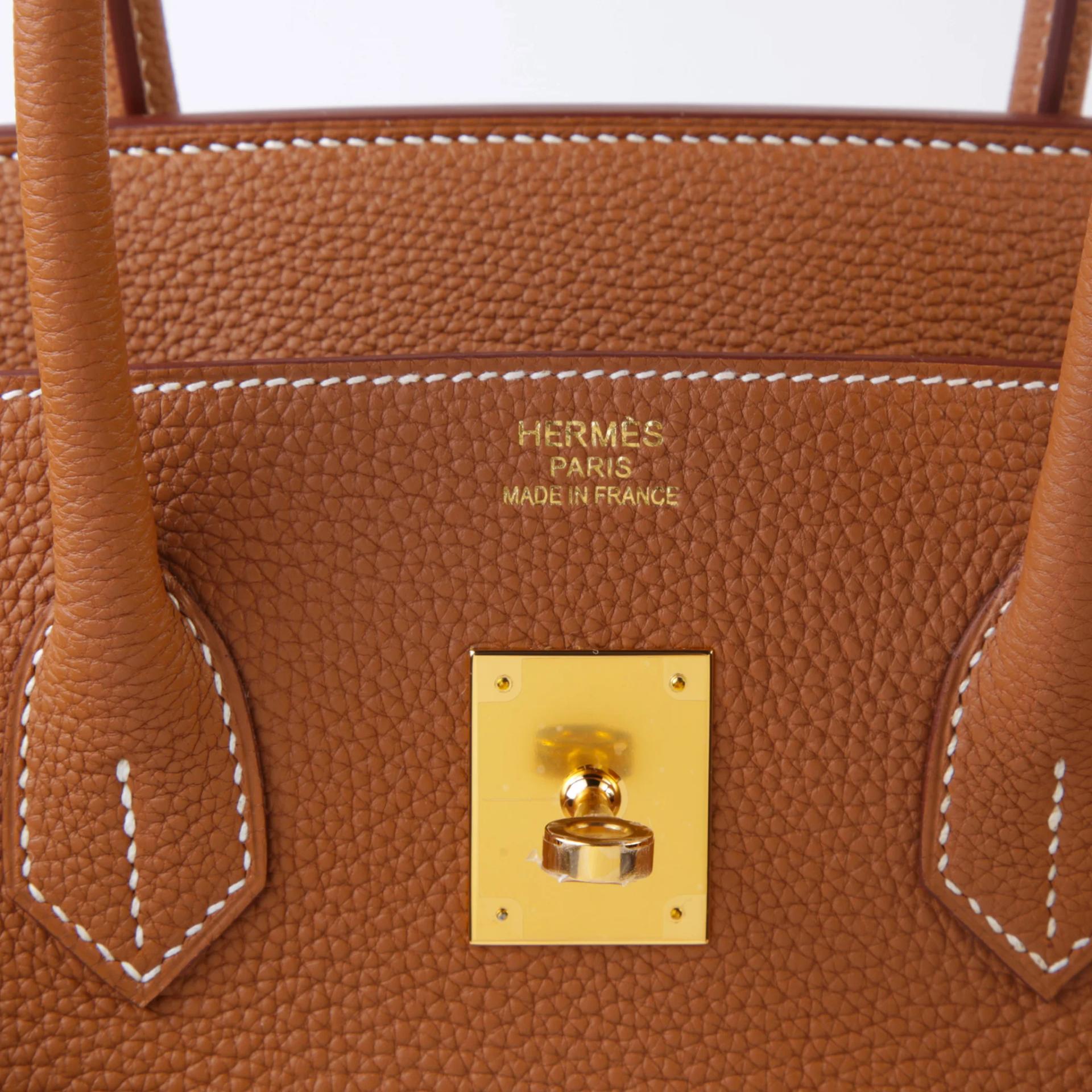 Brand New ( Rank N ) HERMÈS Birkin 35 Gold (37) Togo Gold hardware G (2026) - 9