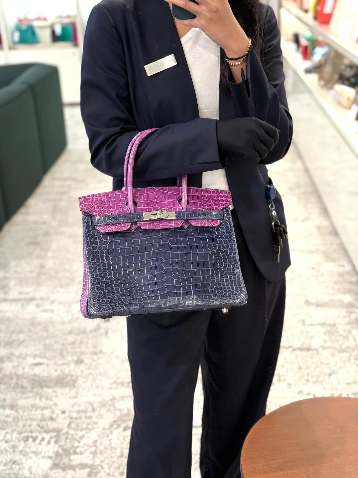 Birkin 30 HSS Bleu Orage (Y7) Violine (5C) | GINZA XIAOMA