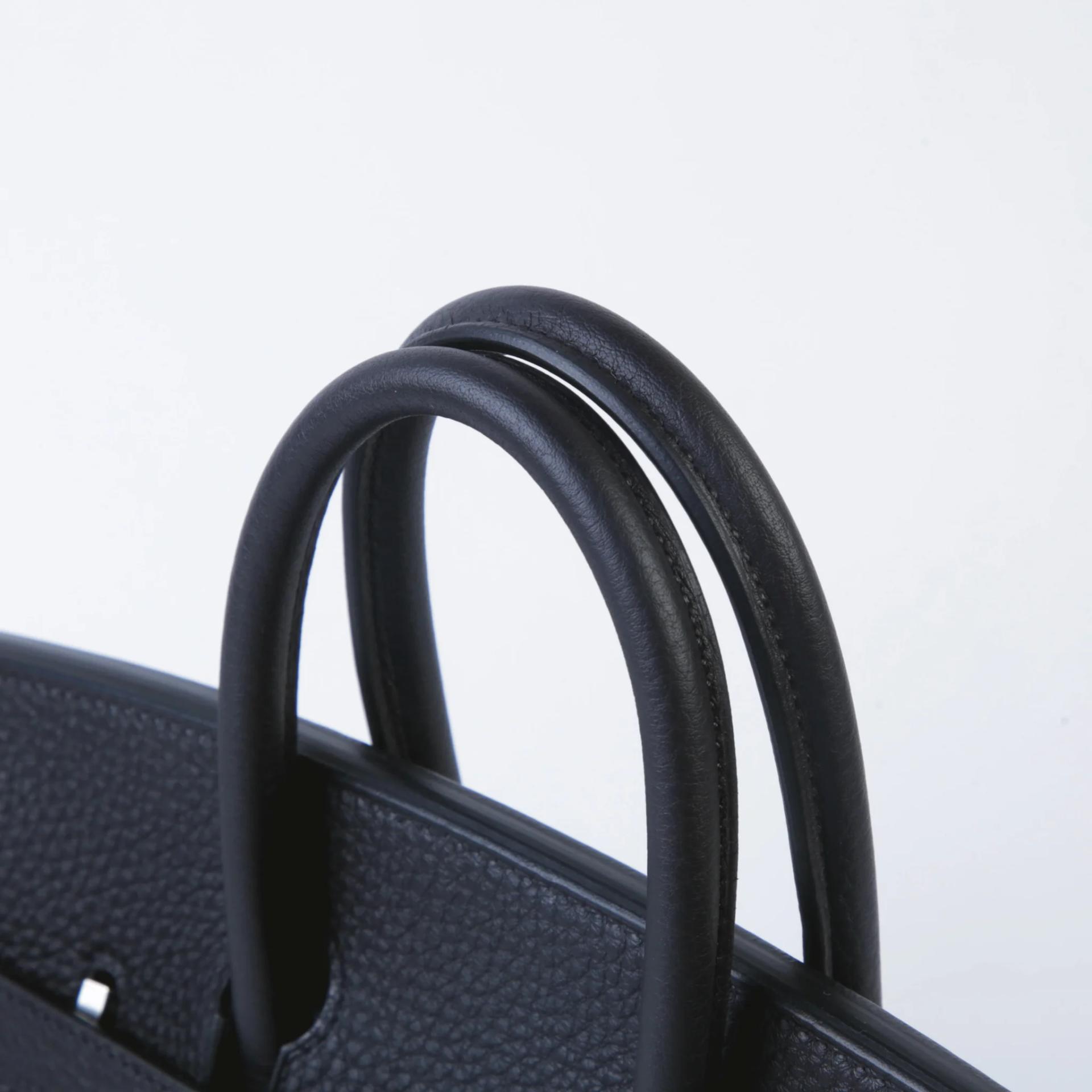 ランク N 新品 HERMÈS エルメス バーキン25 ブラック (89) トゴ シルバー金具 G刻印 (2026) - 3