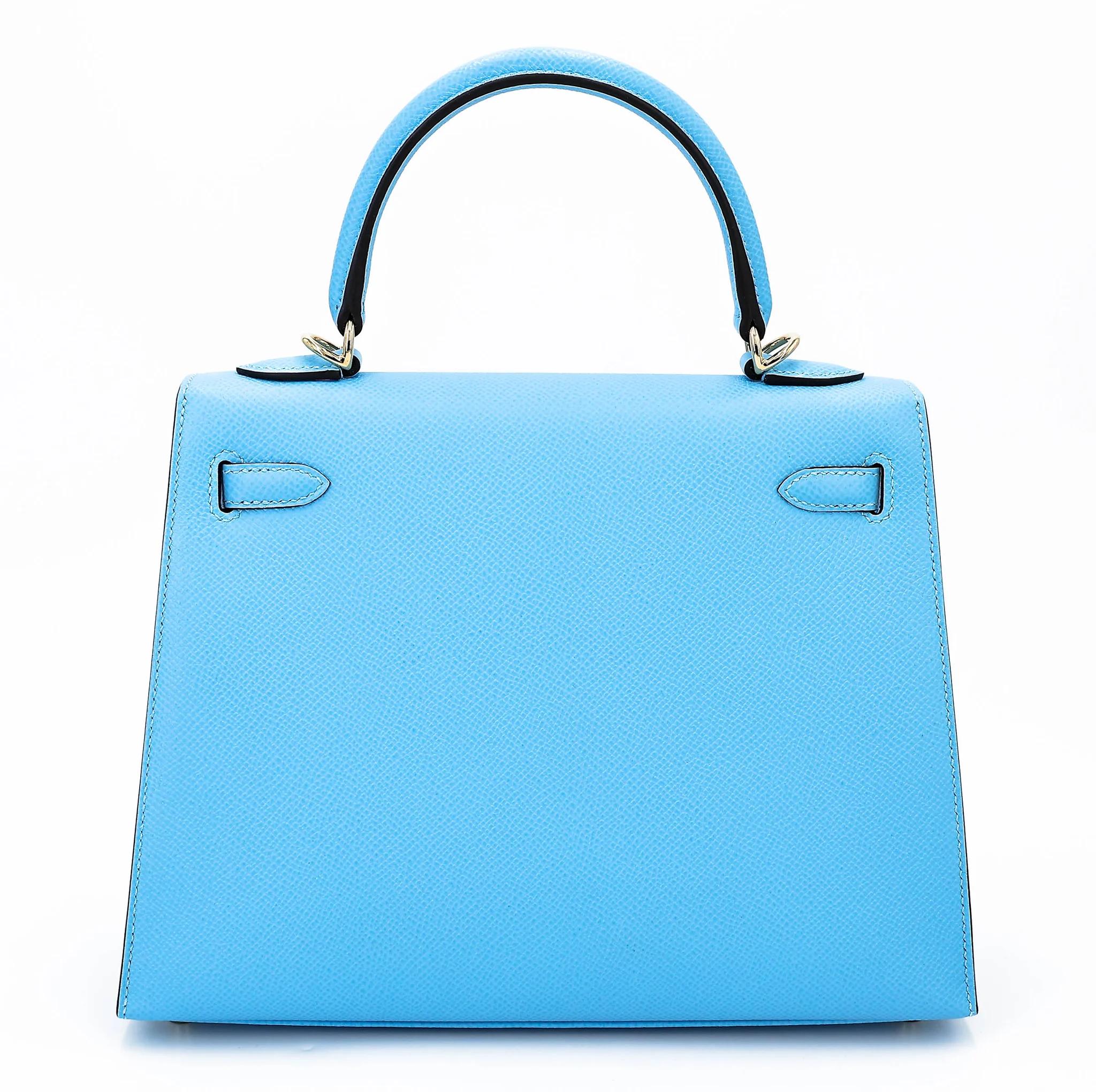 Kelly 25 Sellier HSS Celeste (7N) Bleu Saphir (73)