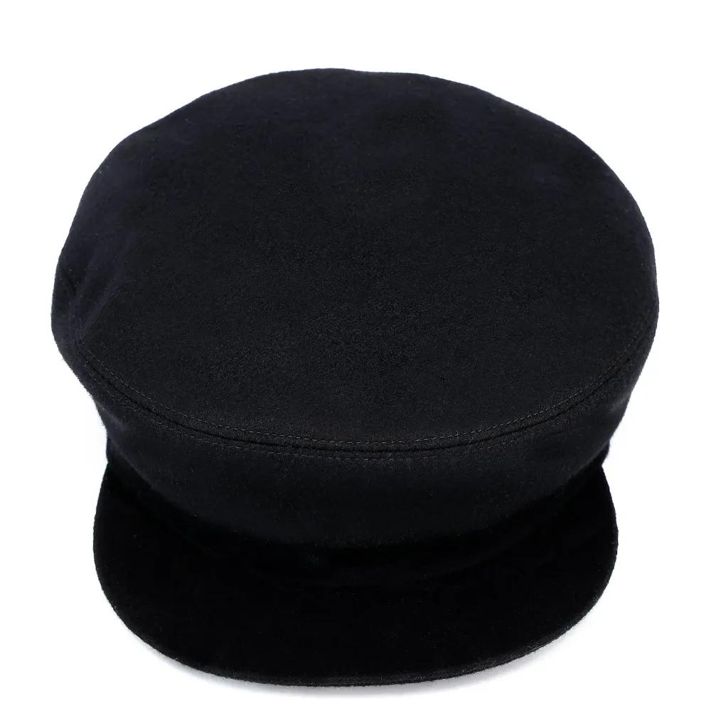 Deauville Cashmere Cap / Casquette Black