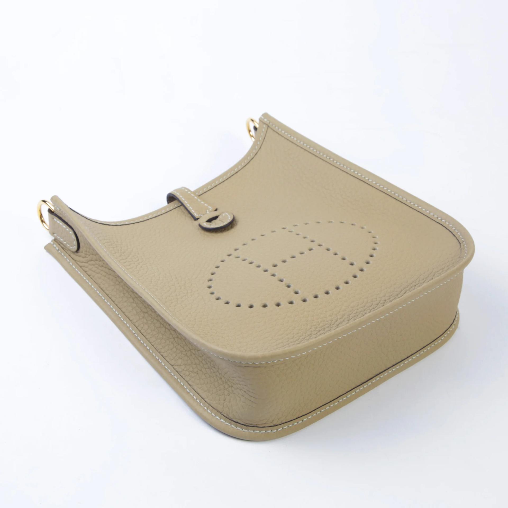 ランク N 新品 HERMÈS エルメス エブリンTPM バンドリエール112cm トレンチ (S2) トリヨン ゴールド金具 K刻印 (2025) - 3