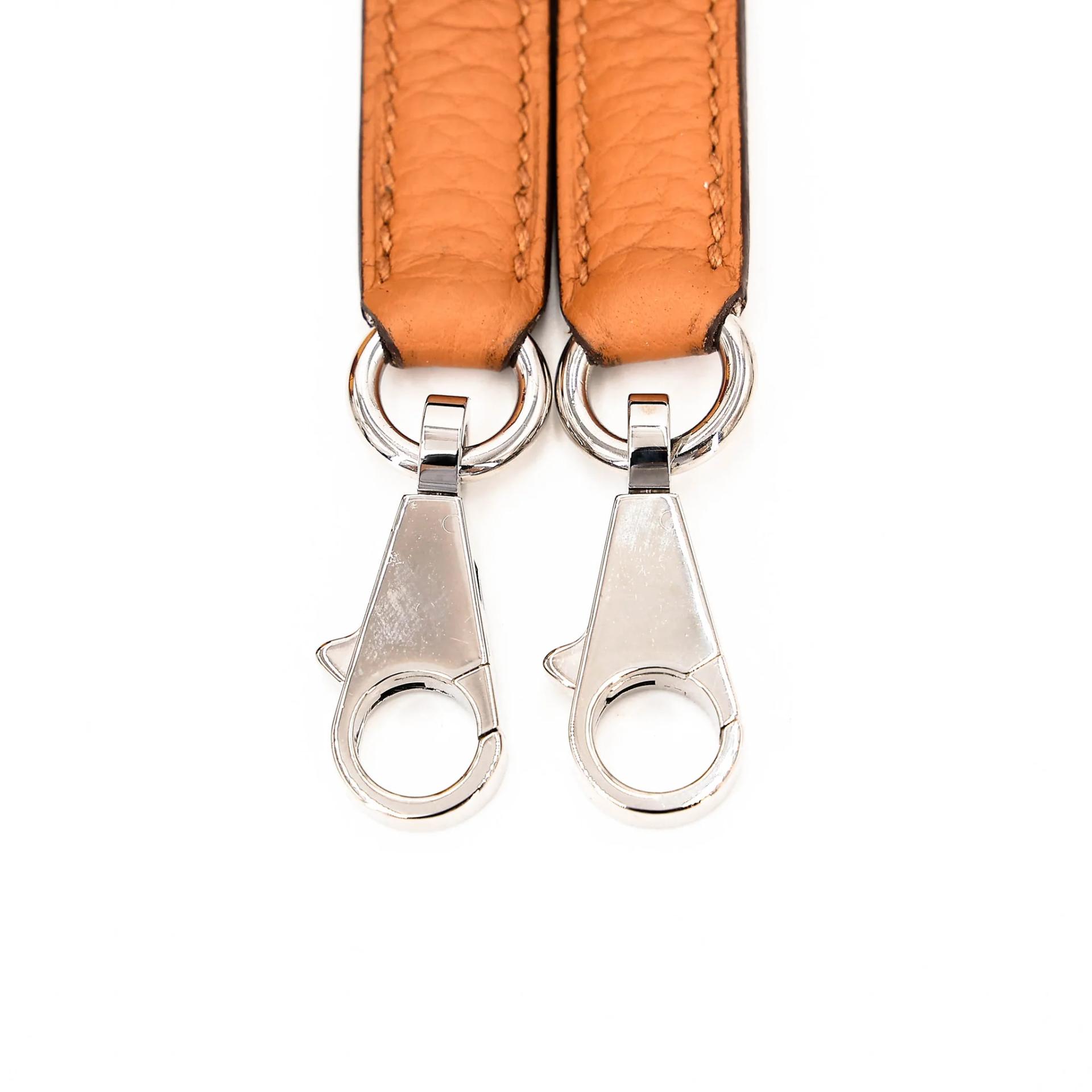 Excellent ( Rank SA ) HERMÈS Limited Edition Kelly 28 Graphie Sellier Letter S Gold (37) Jaune Ambre (9D) Caramel (28) Clemence Epsom Sombrero Palladium hardware C (2018) - 21