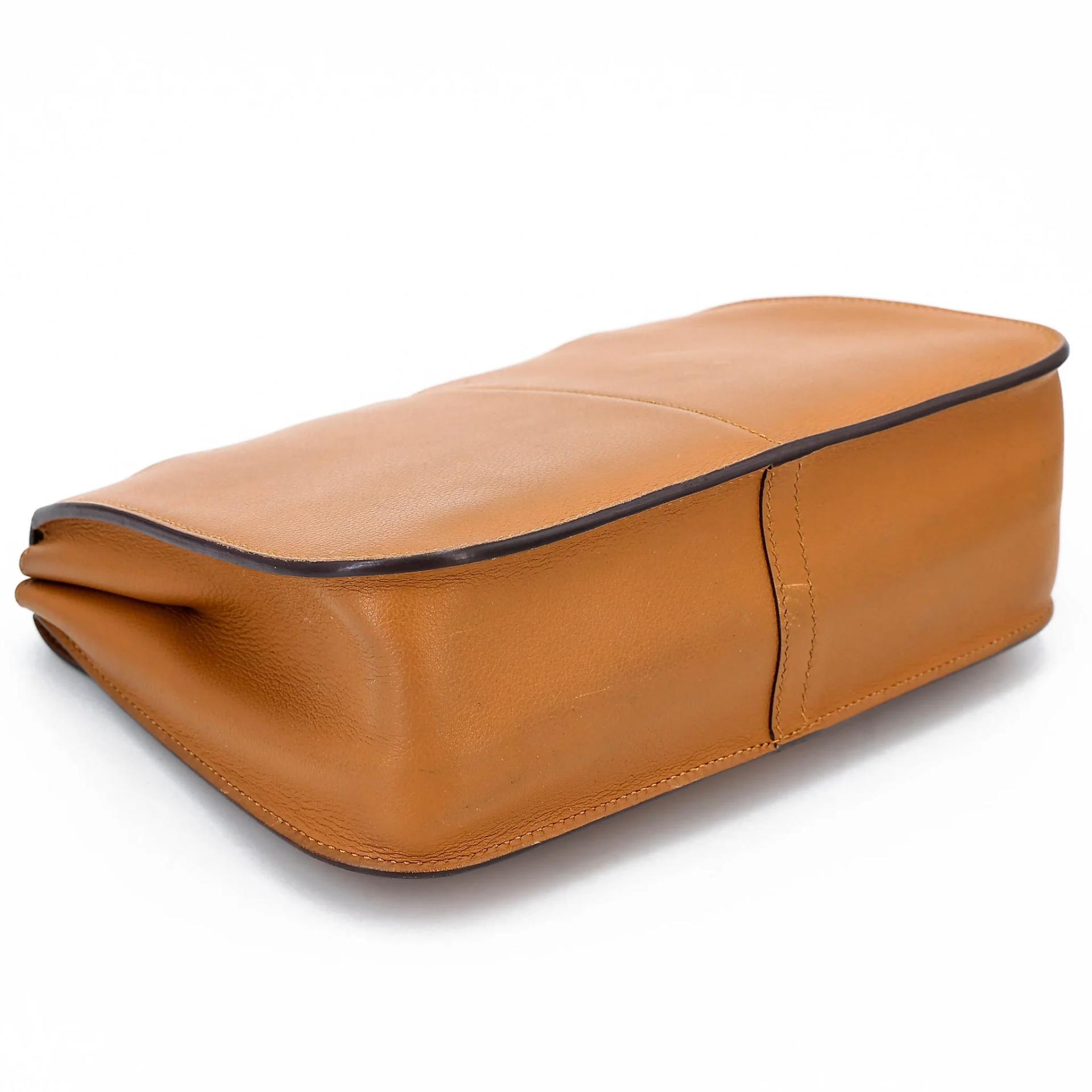 ランク A HERMÈS エルメス アルザン25 キャラメル (28) エバーカラー シルバー金具 Z刻印 (2021) - 11