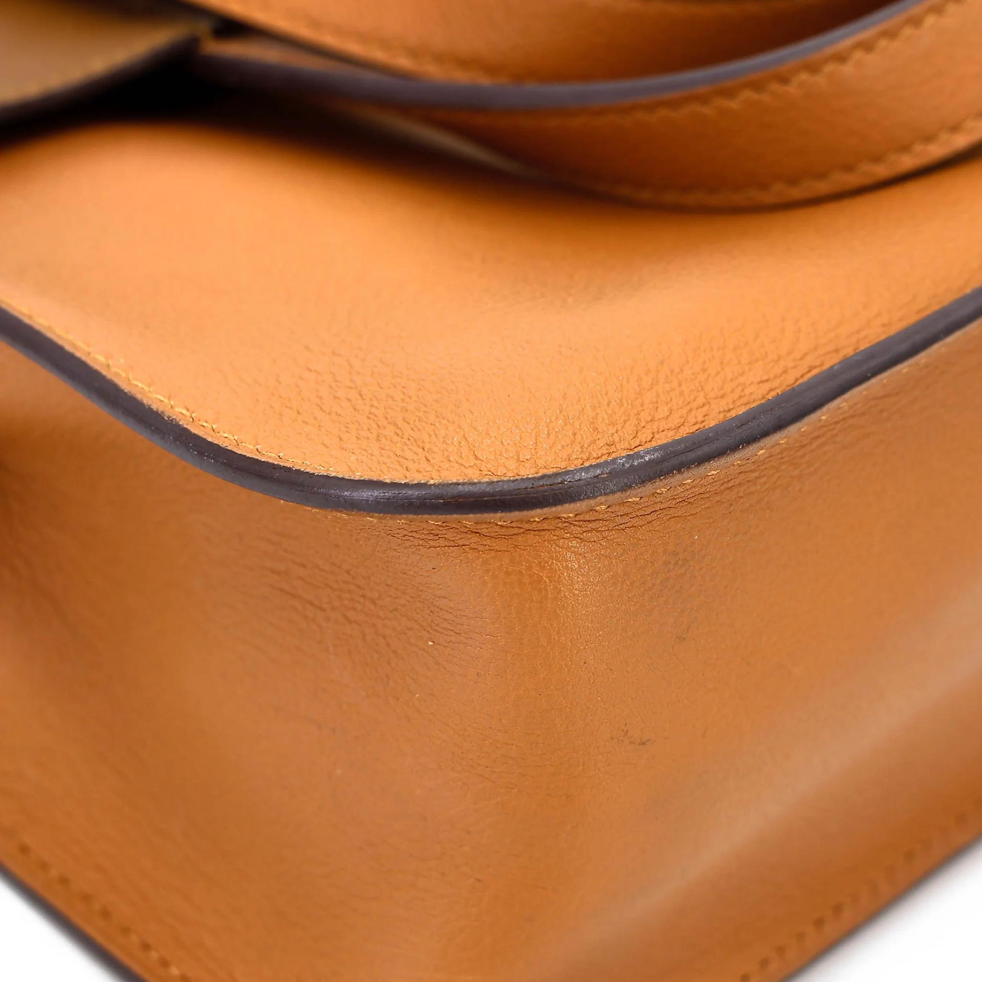ランク A HERMÈS エルメス アルザン25 キャラメル (28) エバーカラー シルバー金具 Z刻印 (2021) - 13