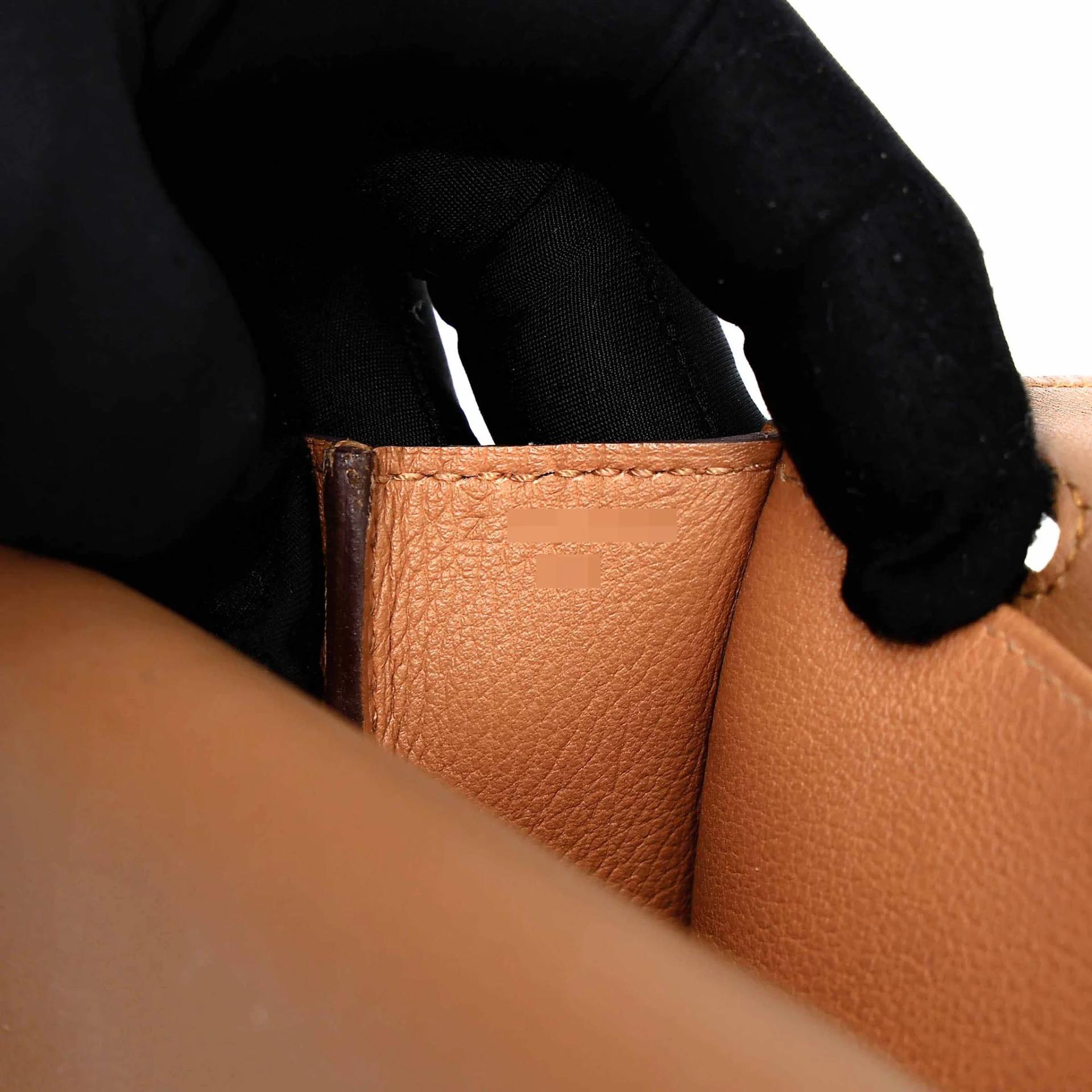 ランク A HERMÈS エルメス アルザン25 キャラメル (28) エバーカラー シルバー金具 Z刻印 (2021) - 36