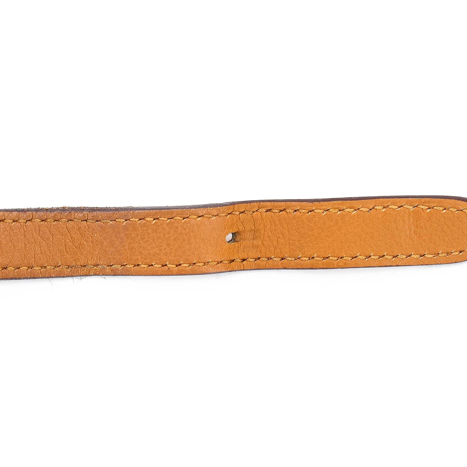 ランク A HERMÈS エルメス アルザン25 キャラメル (28) エバーカラー シルバー金具 Z刻印 (2021) - 49