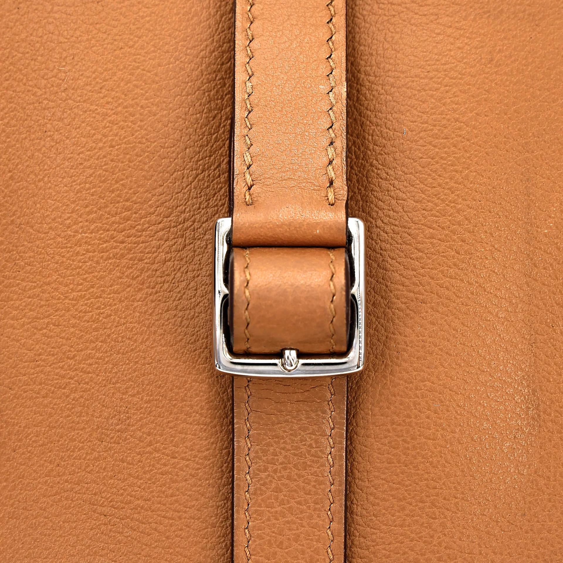 ランク A HERMÈS エルメス アルザン25 キャラメル (28) エバーカラー シルバー金具 Z刻印 (2021) - 21