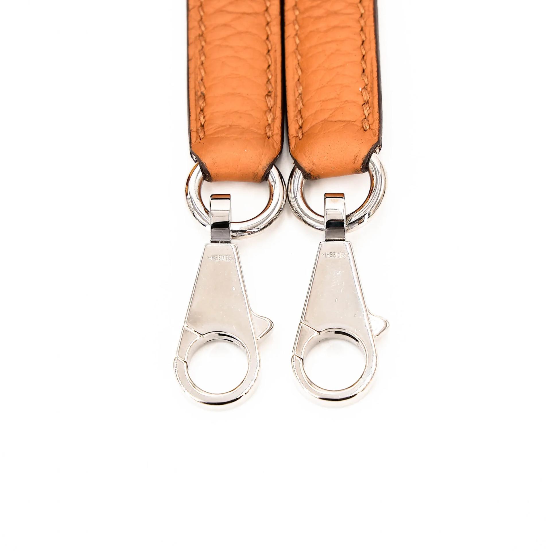 Excellent ( Rank SA ) HERMÈS Limited Edition Kelly 28 Graphie Sellier Letter S Gold (37) Jaune Ambre (9D) Caramel (28) Clemence Epsom Sombrero Palladium hardware C (2018) - 20