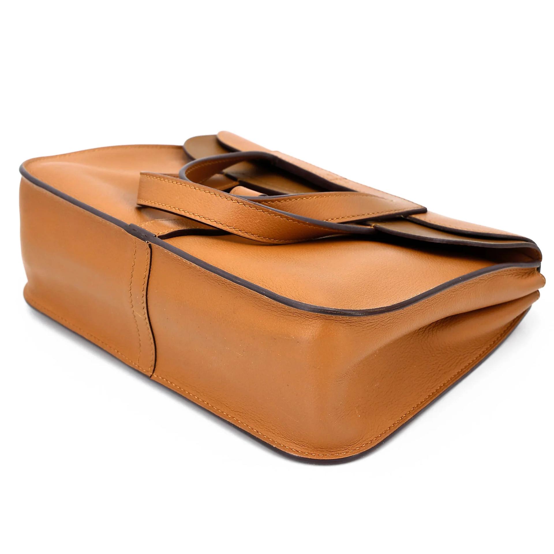 ランク A HERMÈS エルメス アルザン25 キャラメル (28) エバーカラー シルバー金具 Z刻印 (2021) - 8