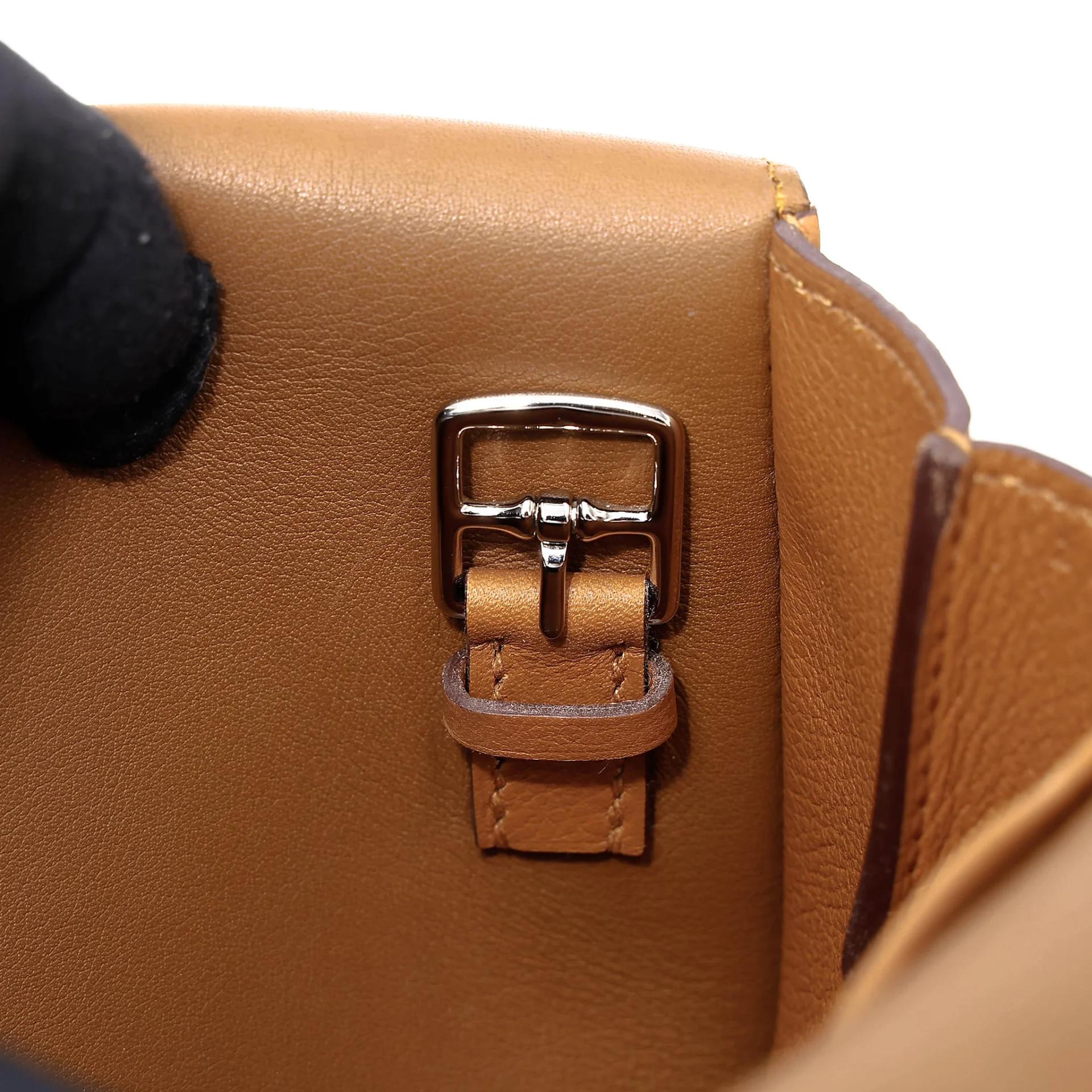 ランク A HERMÈS エルメス アルザン25 キャラメル (28) エバーカラー シルバー金具 Z刻印 (2021) - 43