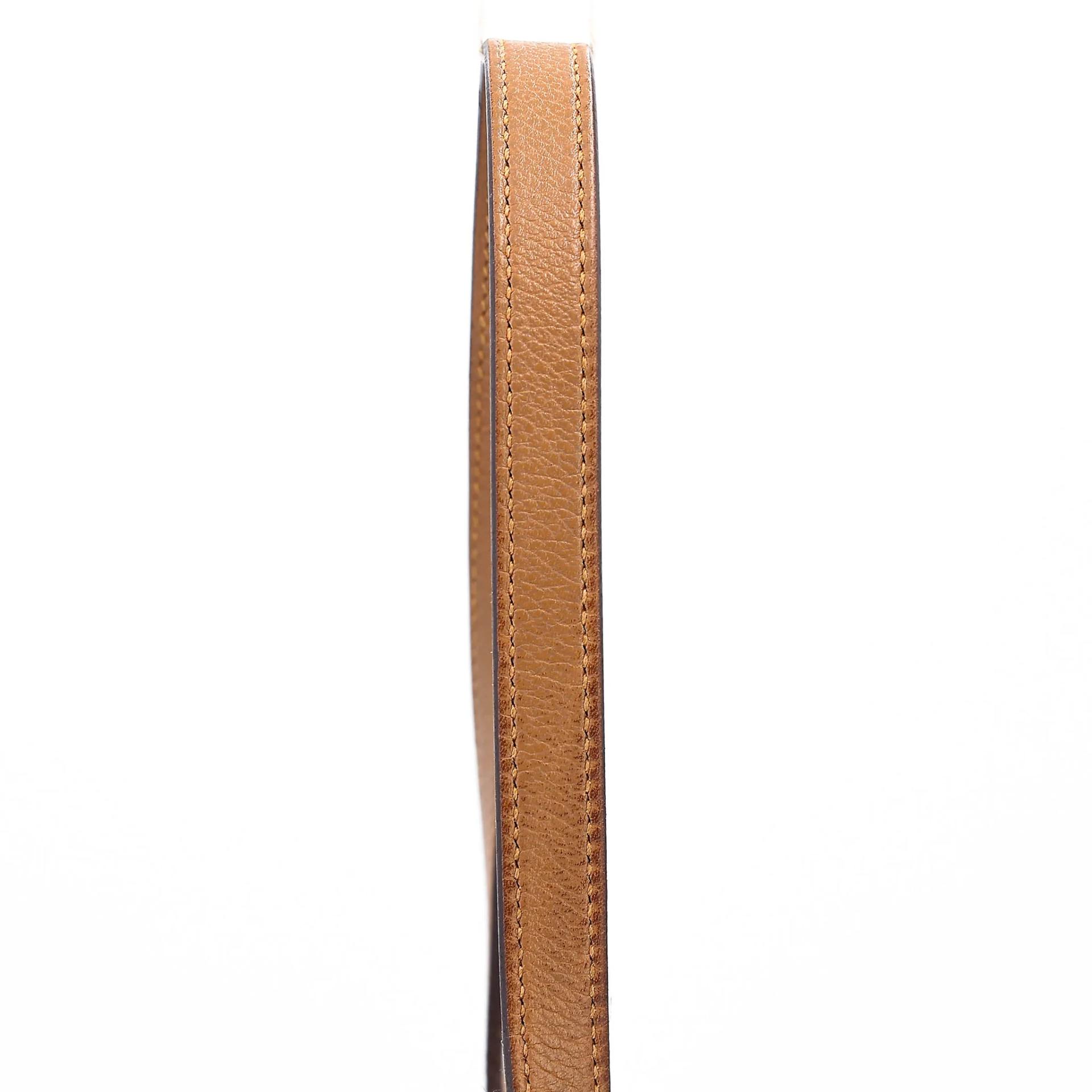 ランク A HERMÈS エルメス アルザン25 キャラメル (28) エバーカラー シルバー金具 Z刻印 (2021) - 3
