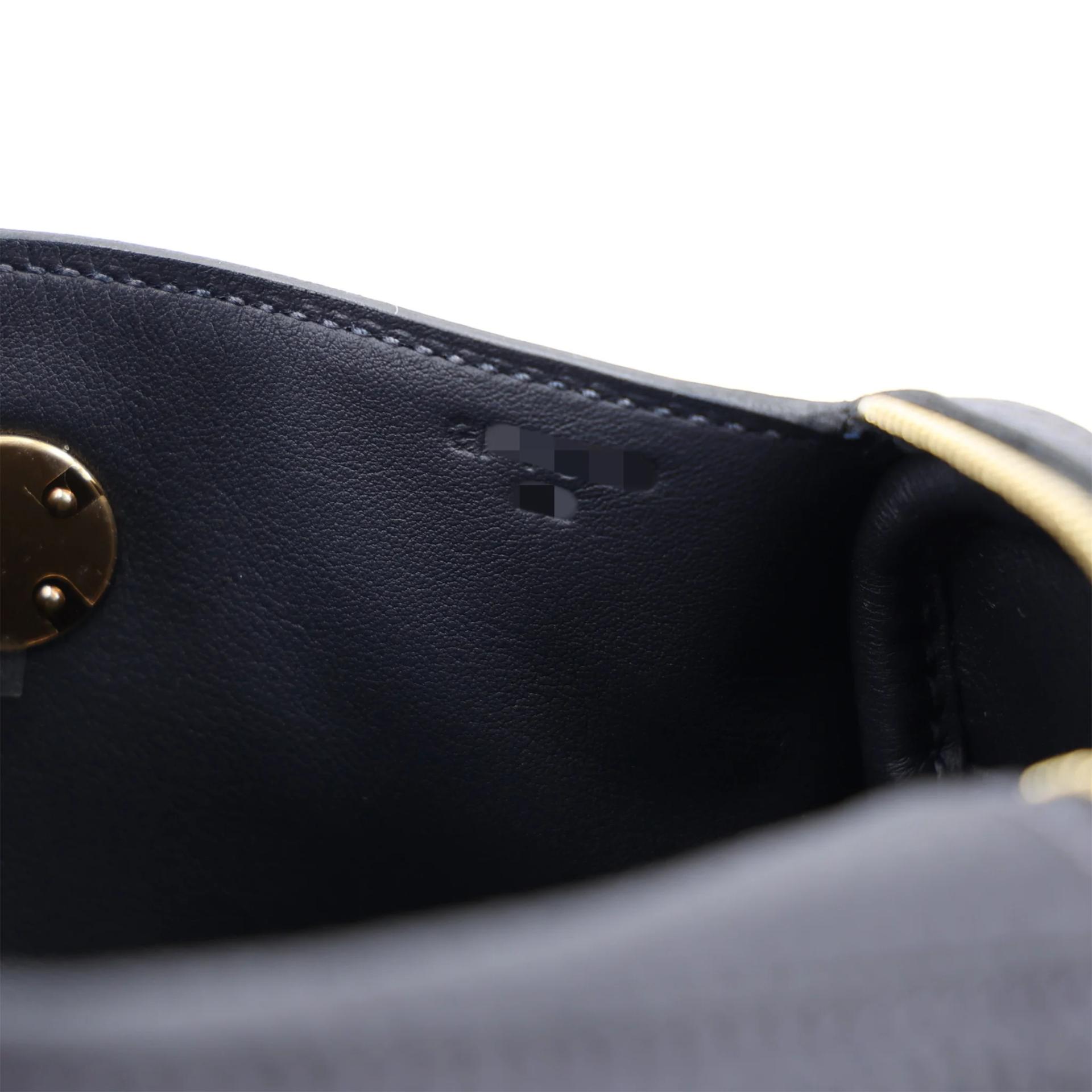Brand New ( Rank N ) HERMÈS Mini Lindy II Caban (3Y) Clemence Gold hardware G (2026) - 12