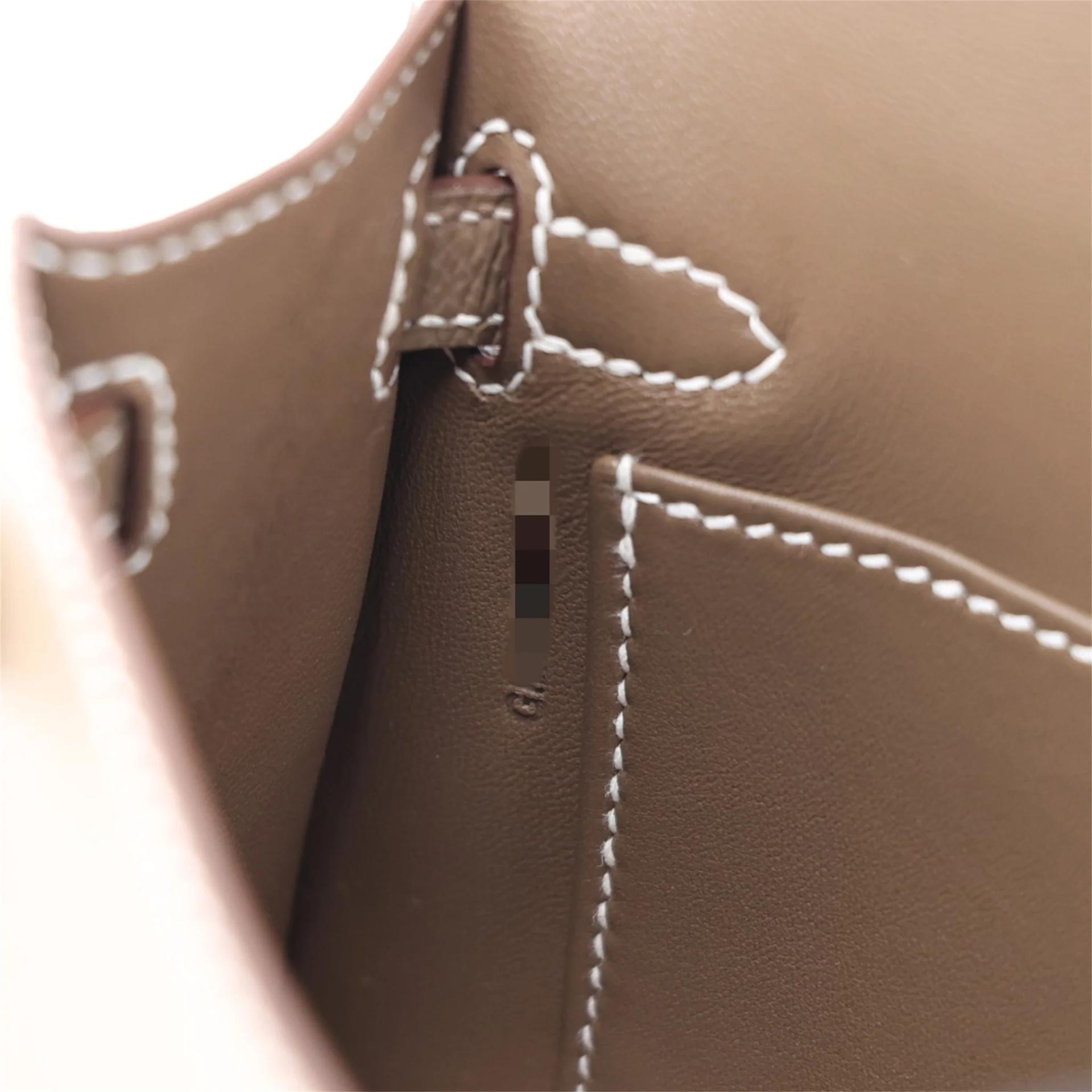 ランク N 新品 HERMÈS エルメス ミニケリー2 エトゥープ (18) エプソン ゴールド金具 G刻印 (2026) - 14