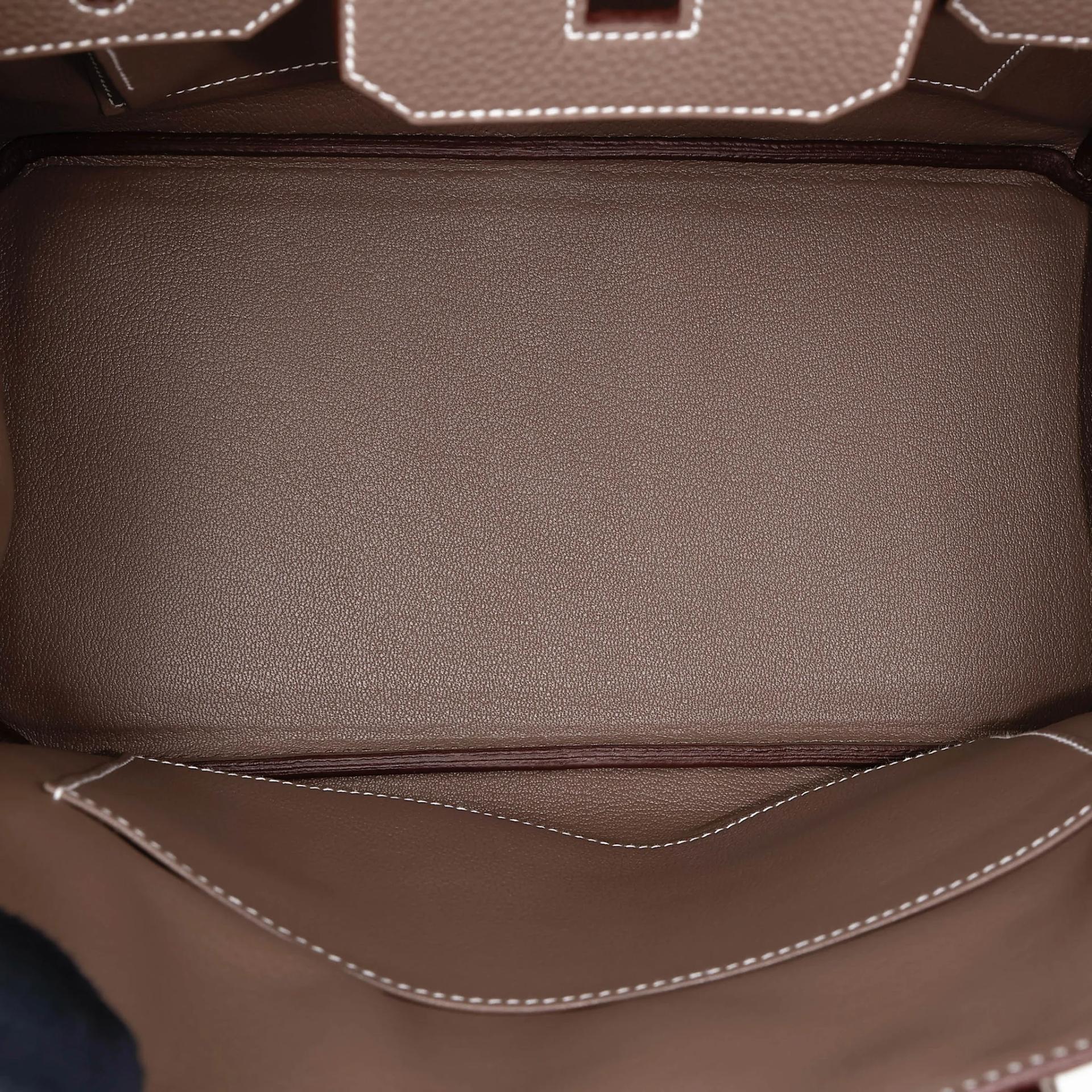 Brand New ( Rank N ) HERMÈS Birkin 30 Etoupe (18) Togo Gold hardware G (2026) - 16
