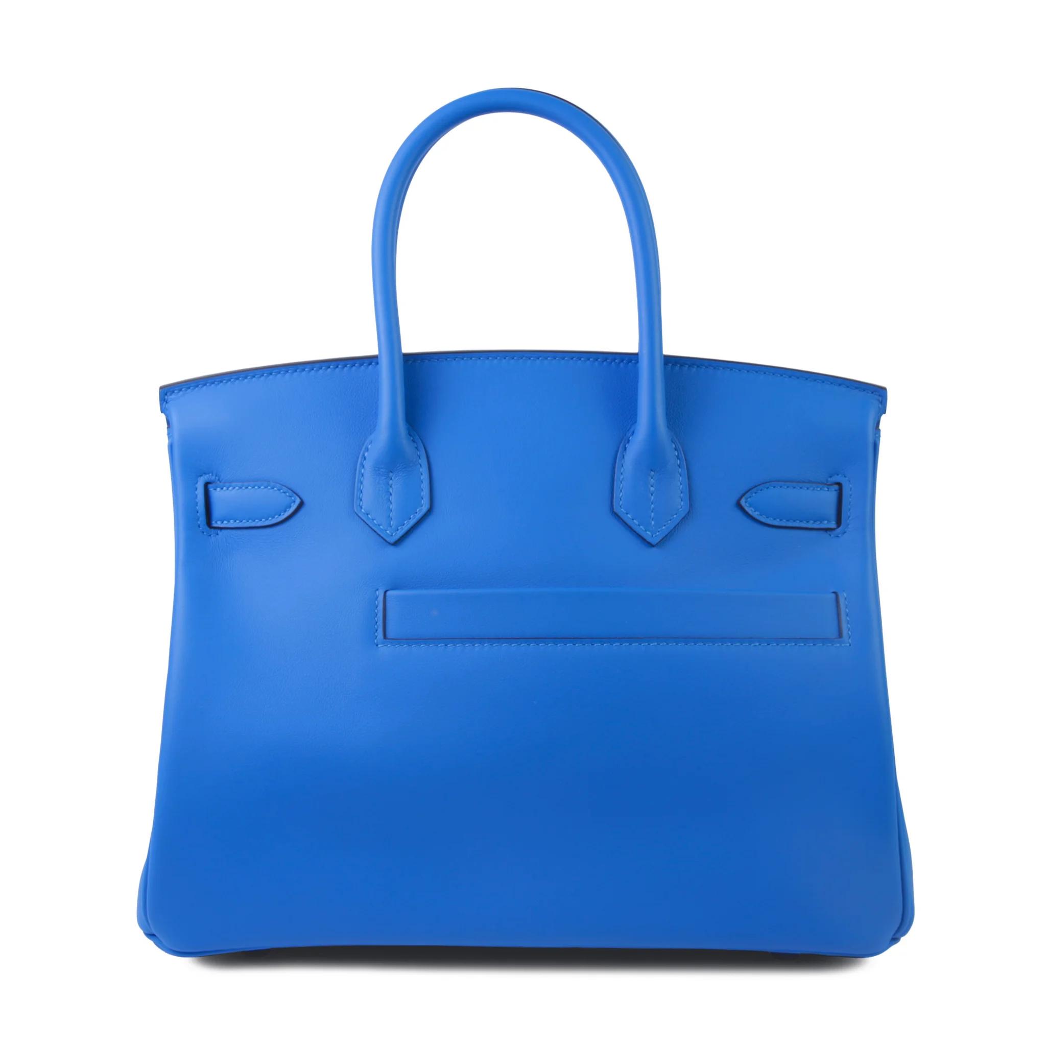 Birkin 30 Colormatic Bleu Hydra (T7)