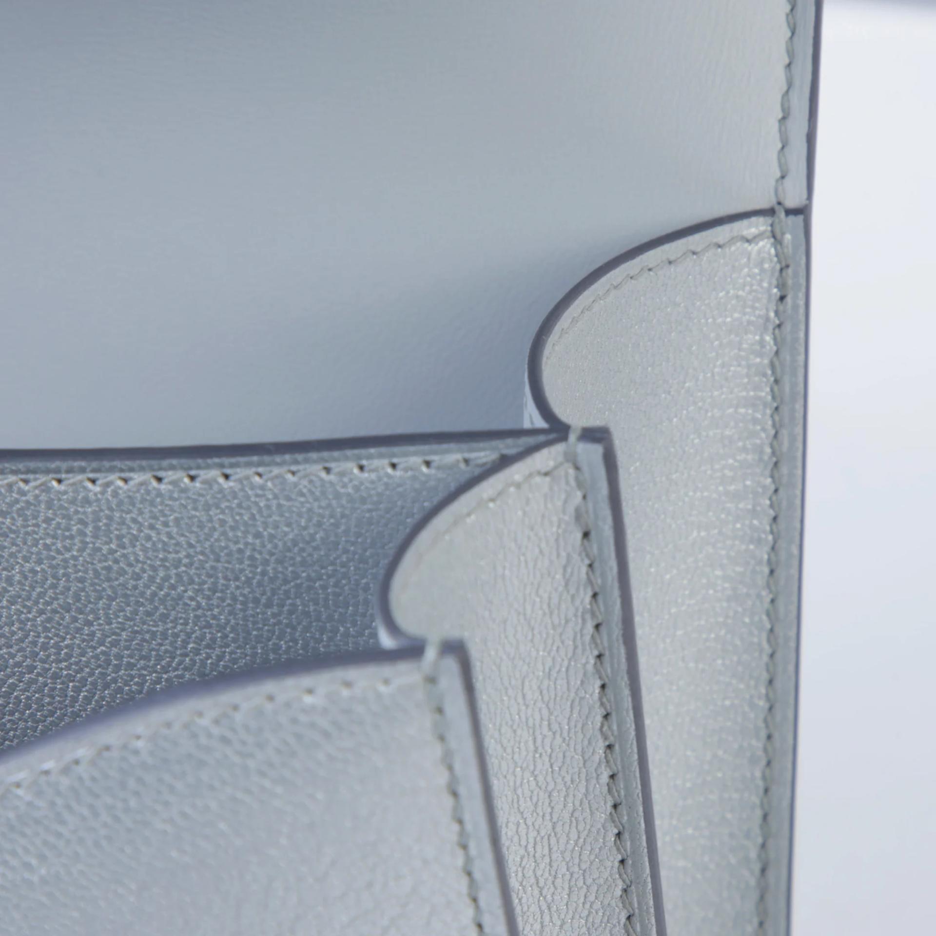 Brand New ( Rank N ) HERMÈS Constance Mini Argent (05) Chamkila Palladium hardware G (2026) - 12