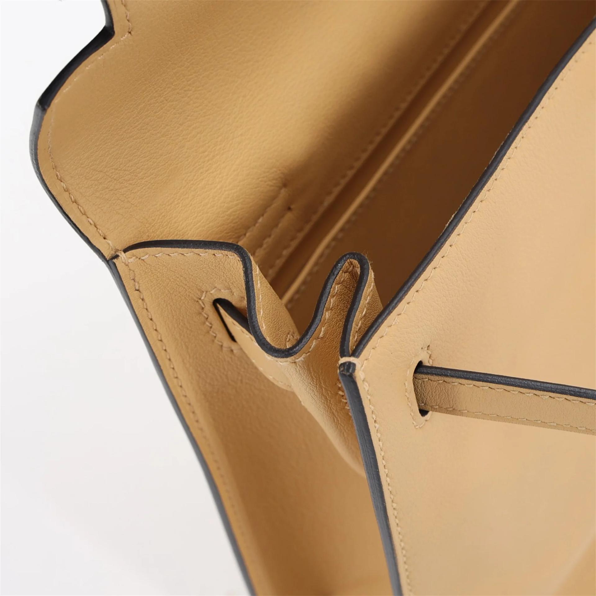 ランク SA HERMÈS エルメス ケリーダンス ナチュラルサブレ (21) スイフト ゴールド金具 B刻印 (2023) - 10