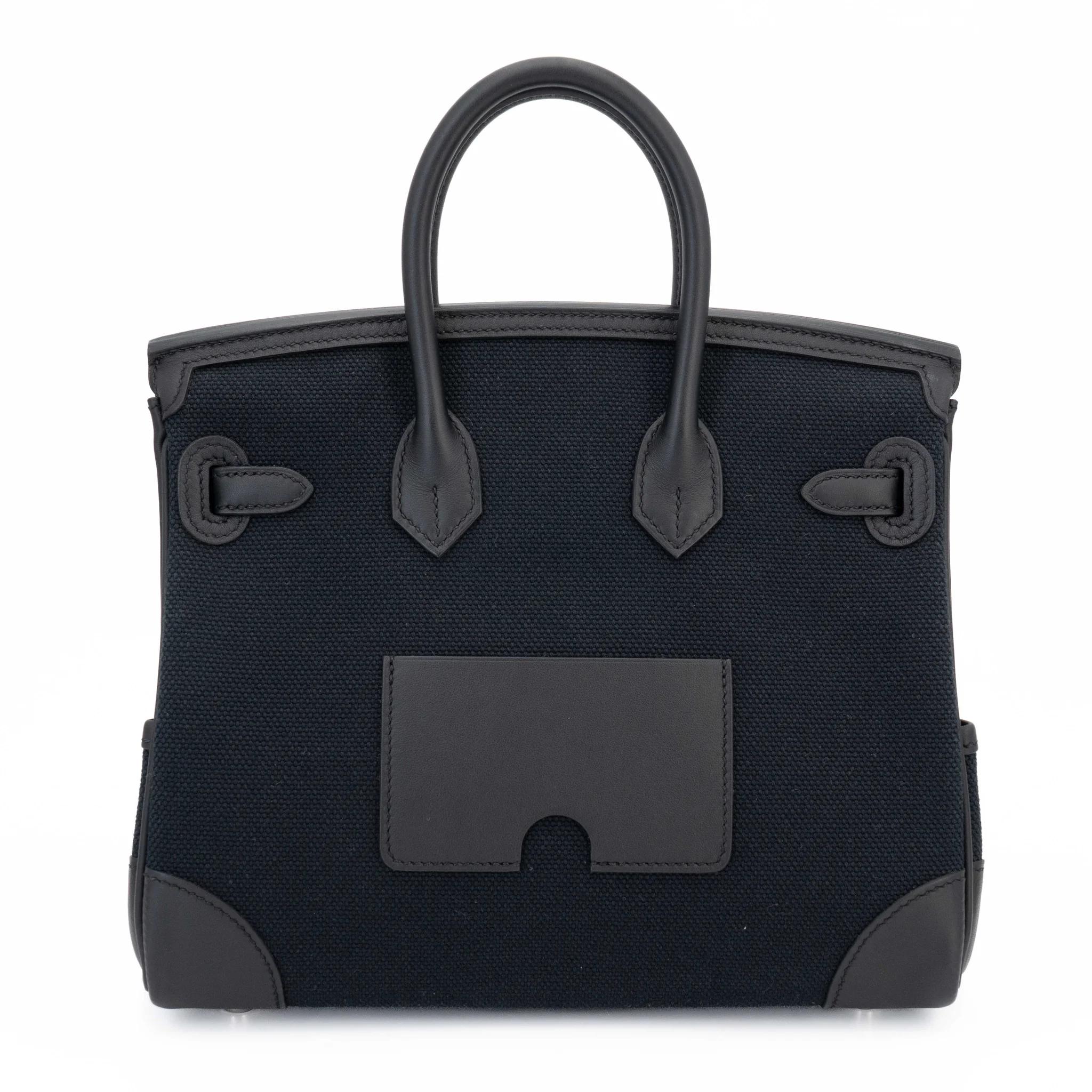 Birkin 25 Cargo Noir (89)
