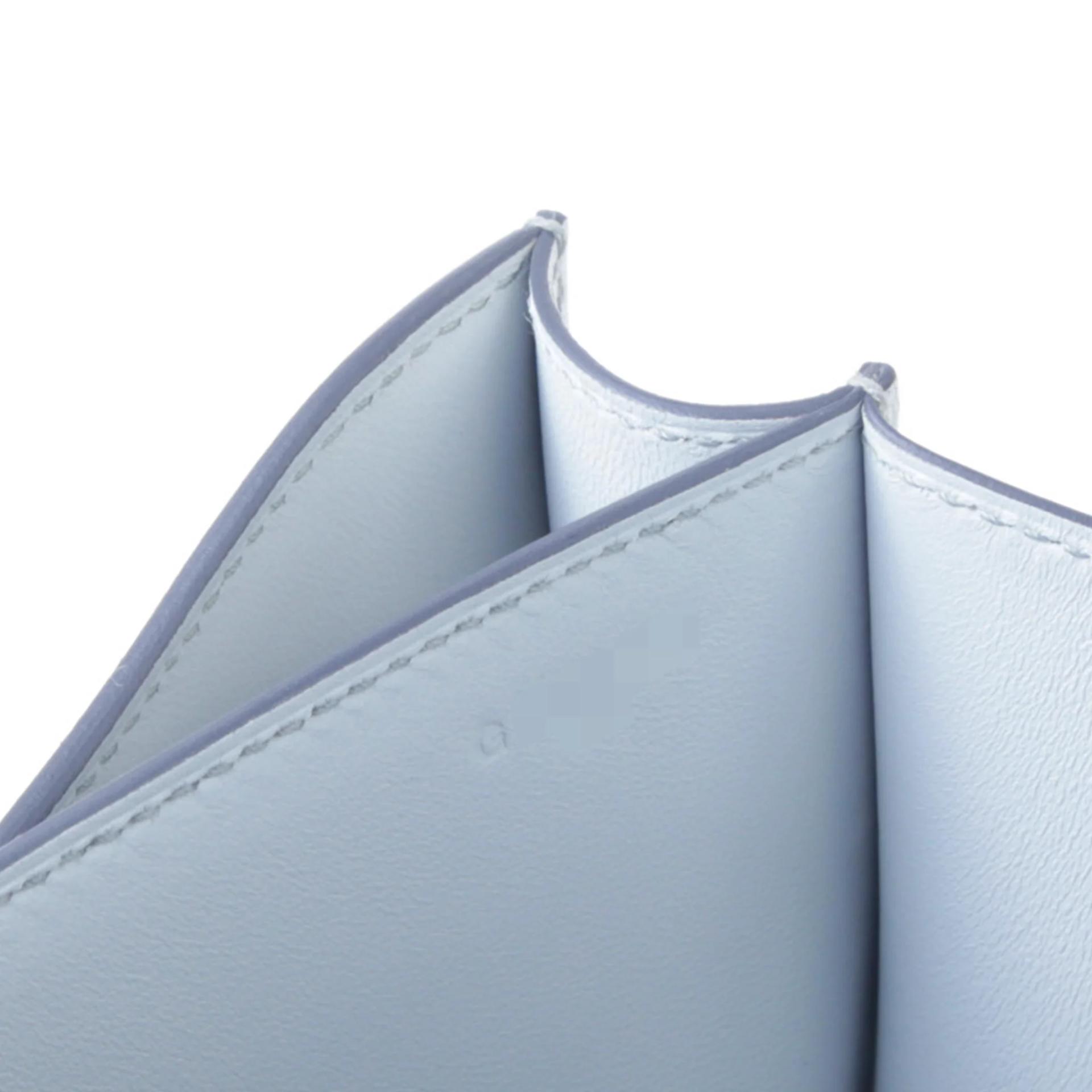 Brand New ( Rank N ) HERMÈS Constance Mini Argent (05) Chamkila Palladium hardware G (2026) - 14