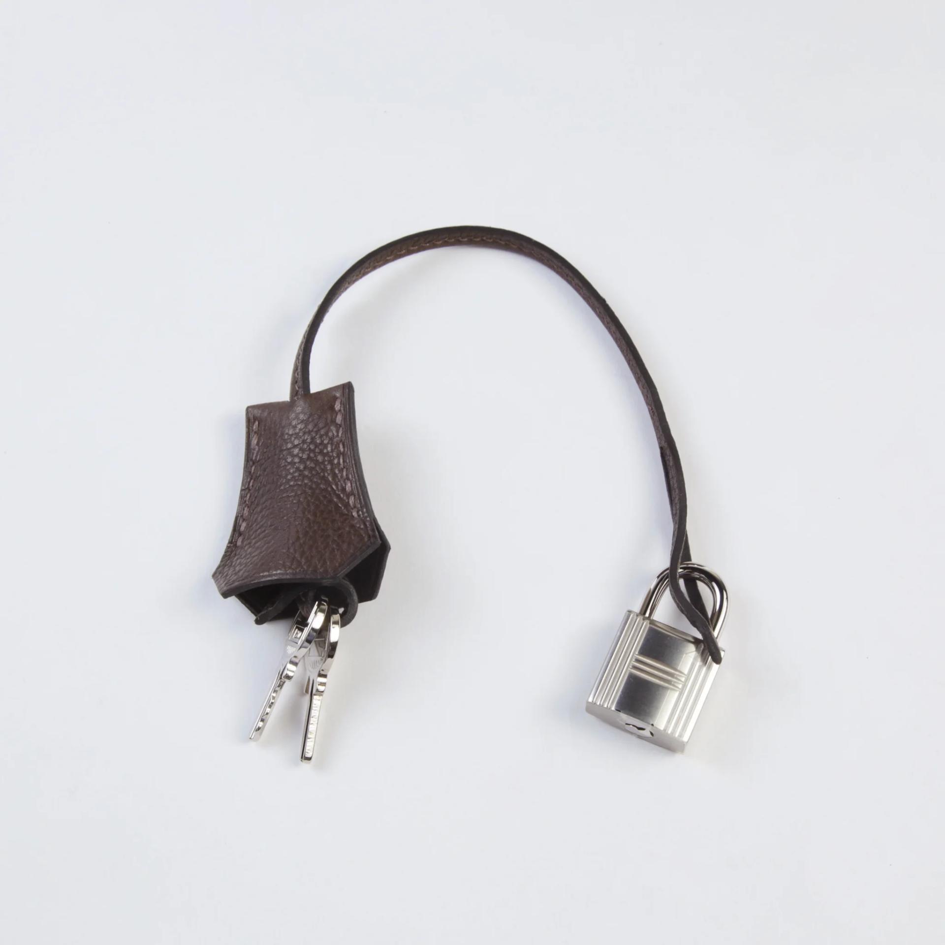 ランク NS 未使用品 HERMÈS エルメス バーキン30 エベンヌ (46) バレニア フォーブル シルバー金具 G刻印 (2026) - 14