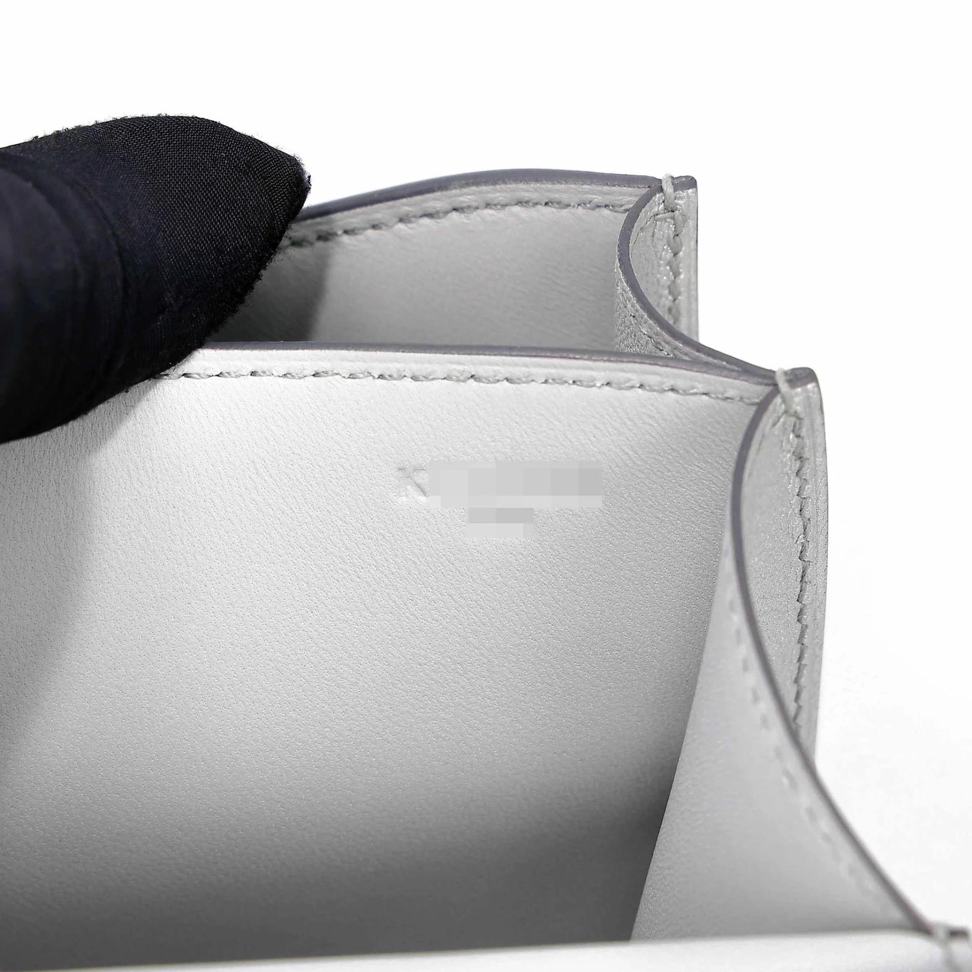 Brand New ( Rank N ) HERMÈS Constance Mini 19 Mirror Argent (05) Chamkila Palladium hardware K (2025) - 13