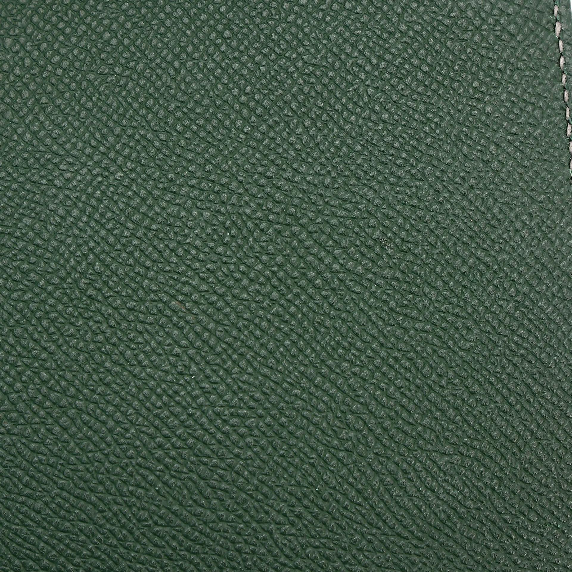 ランク A HERMÈS エルメス スペシャルオーダー ケリー25 セリエ ヴェールアングレ (2Q) クレ (10) エプソン マットゴールド金具 X刻印 (2016) - 13