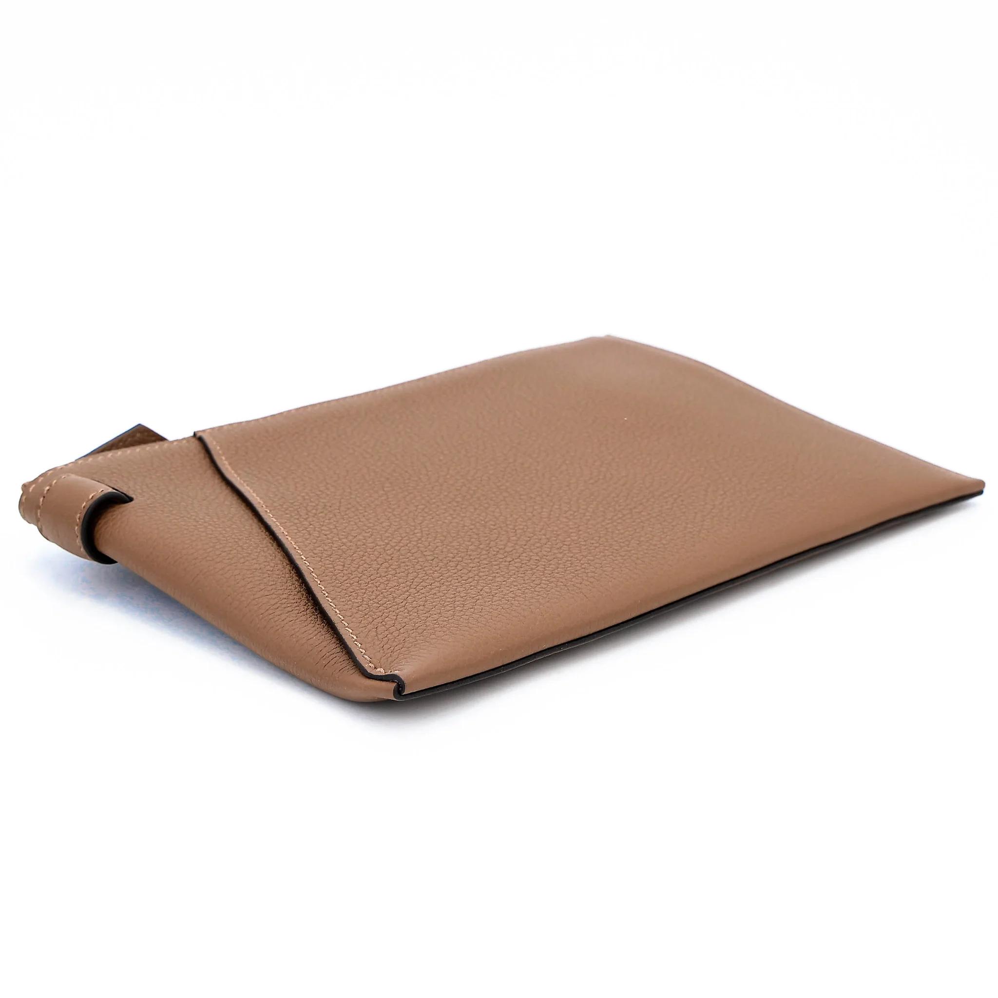 ランク NS 未使用品 HERMÈS エルメス キャバヴェルティージュ 24 ポーチ アルザン (3G) トゴ シルバー金具 - 7