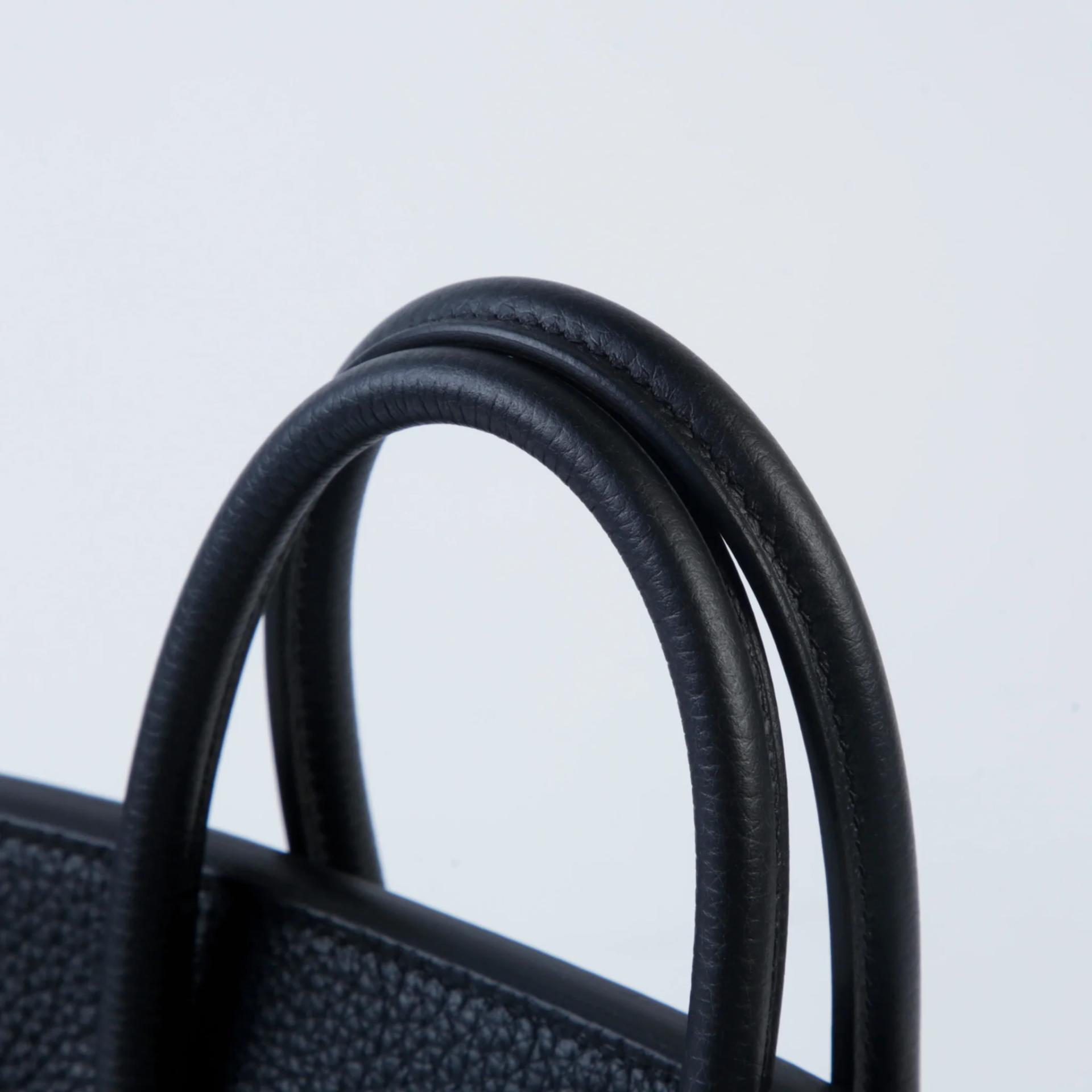 ランク N 新品 HERMÈS エルメス バーキン25 ブラック (89) トゴ シルバー金具 G刻印 (2026) - 3