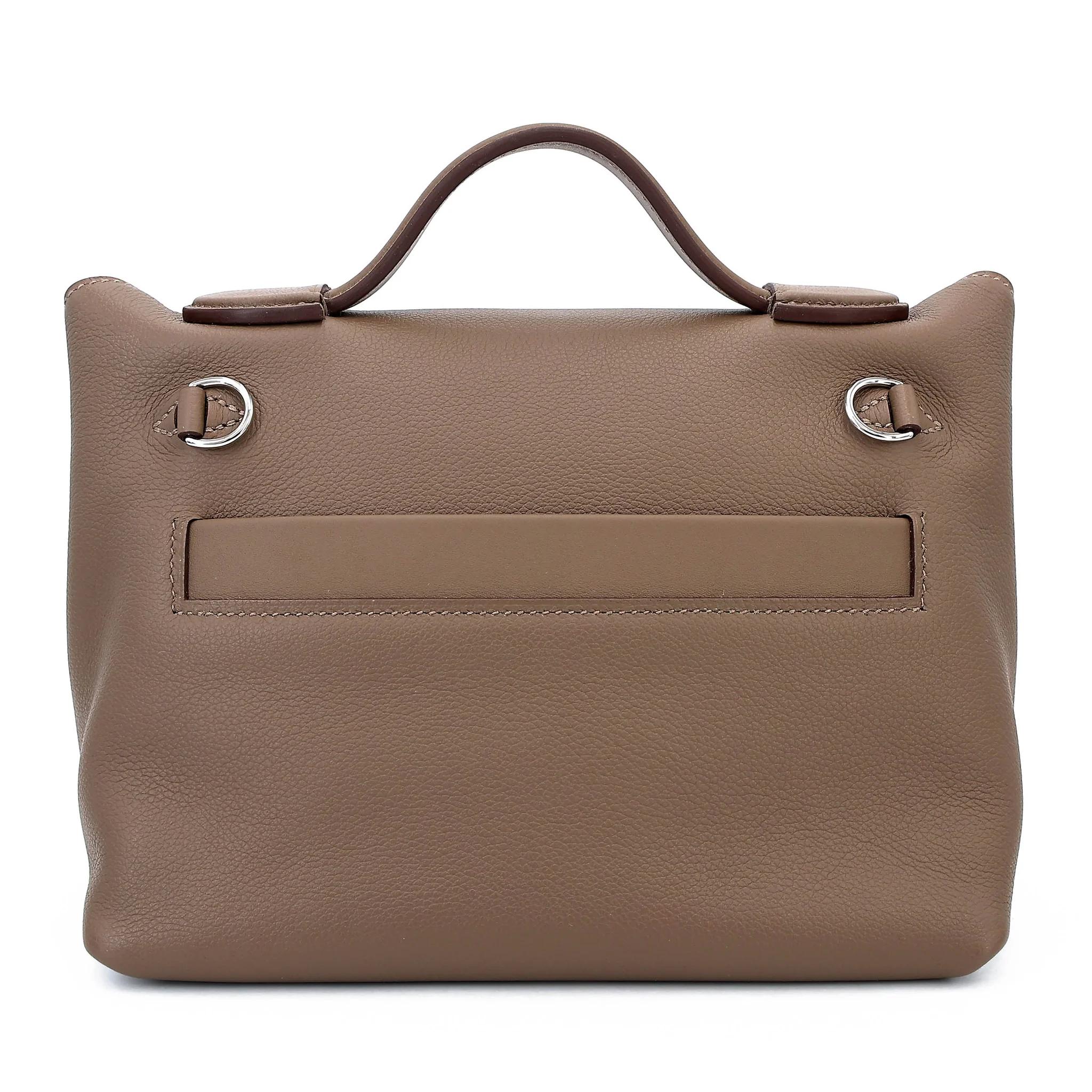 ランク NS 未使用品 HERMÈS エルメス ヴァンキャトルミニ エトゥープ (18) エバーカラー シルバー金具 W刻印 (2024) - 2