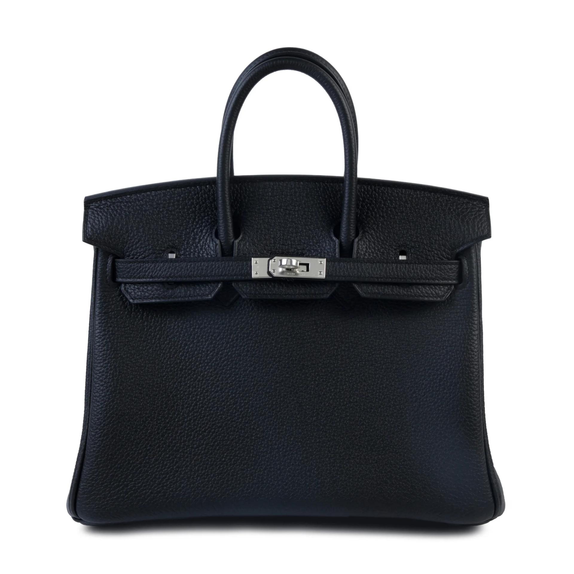 ランク N 新品 HERMÈS エルメス バーキン25 ブラック (89) トゴ シルバー金具 G刻印 (2026) - 1